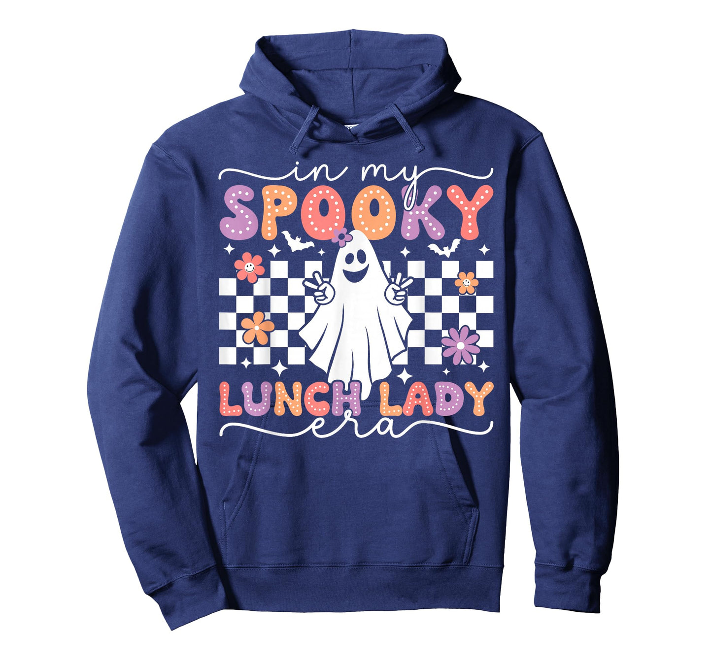 In My Spooky Lunch Lady Era Retro Spooky Ghost Halloween T-Shirt