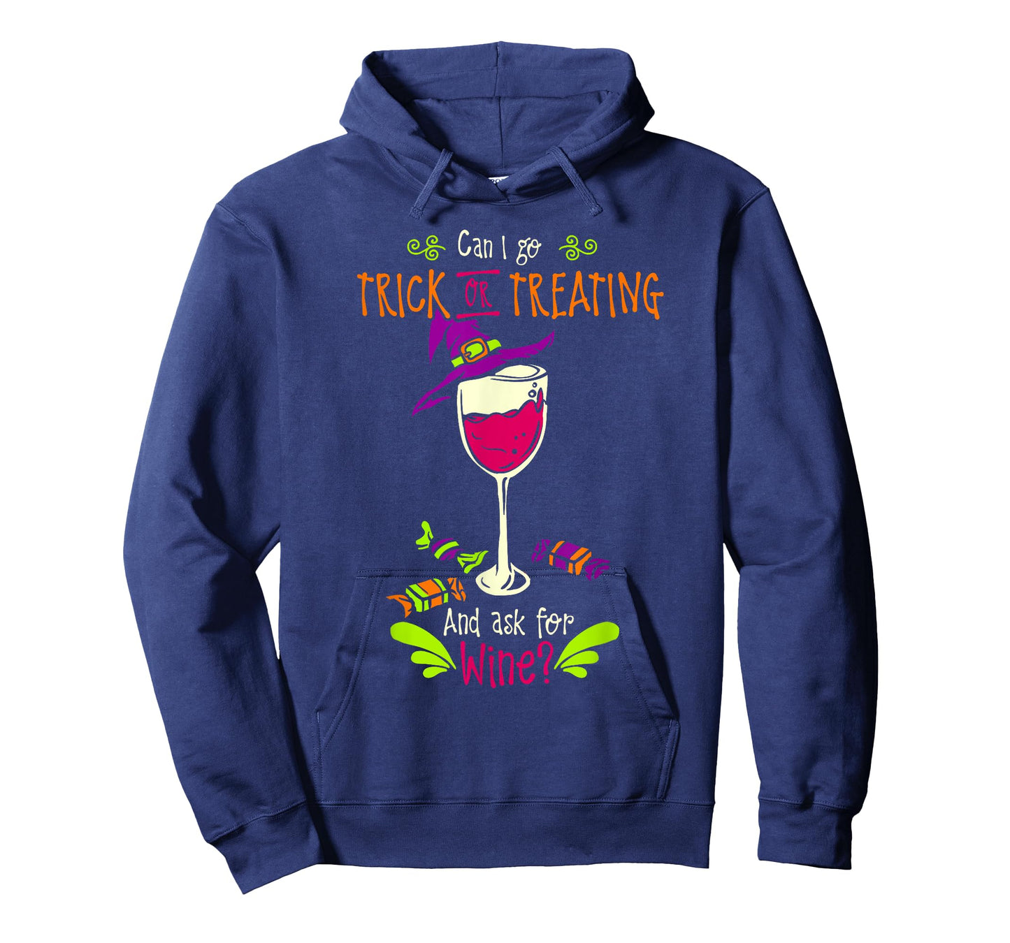 Can I Go Trick or Treating and Ask For Wine Halloween Shirt T-Shirt