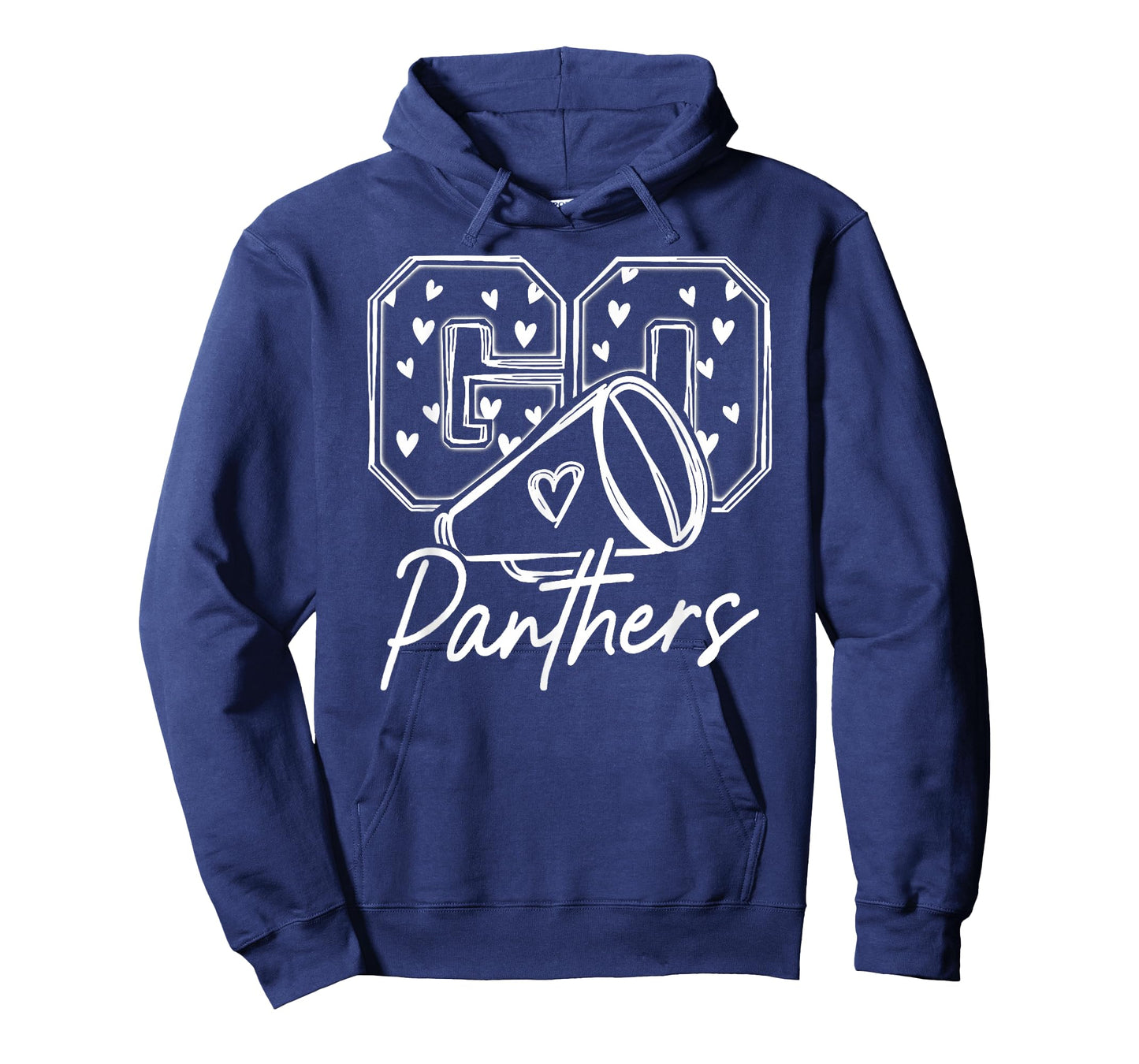 Go Cheer Panthers High School Spirit Team Back to School T-Shirt