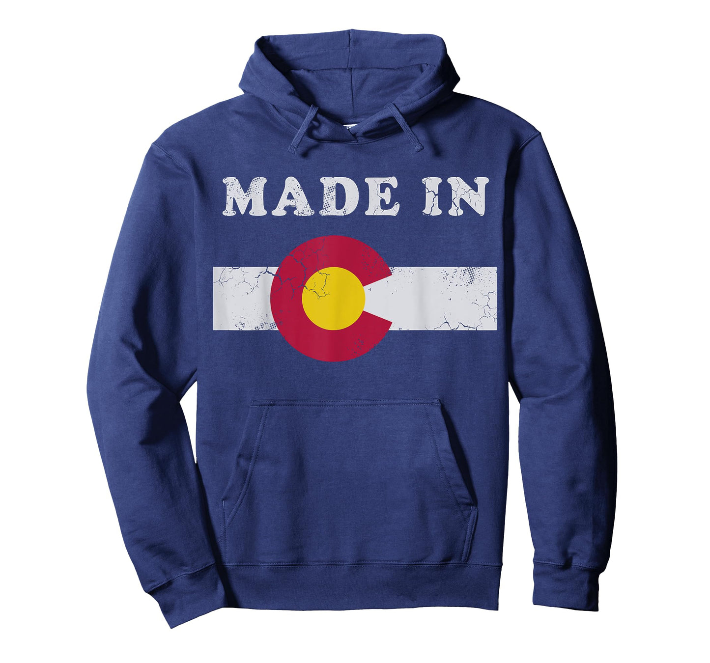Made In Colorado Retro Flag Gift T-Shirt