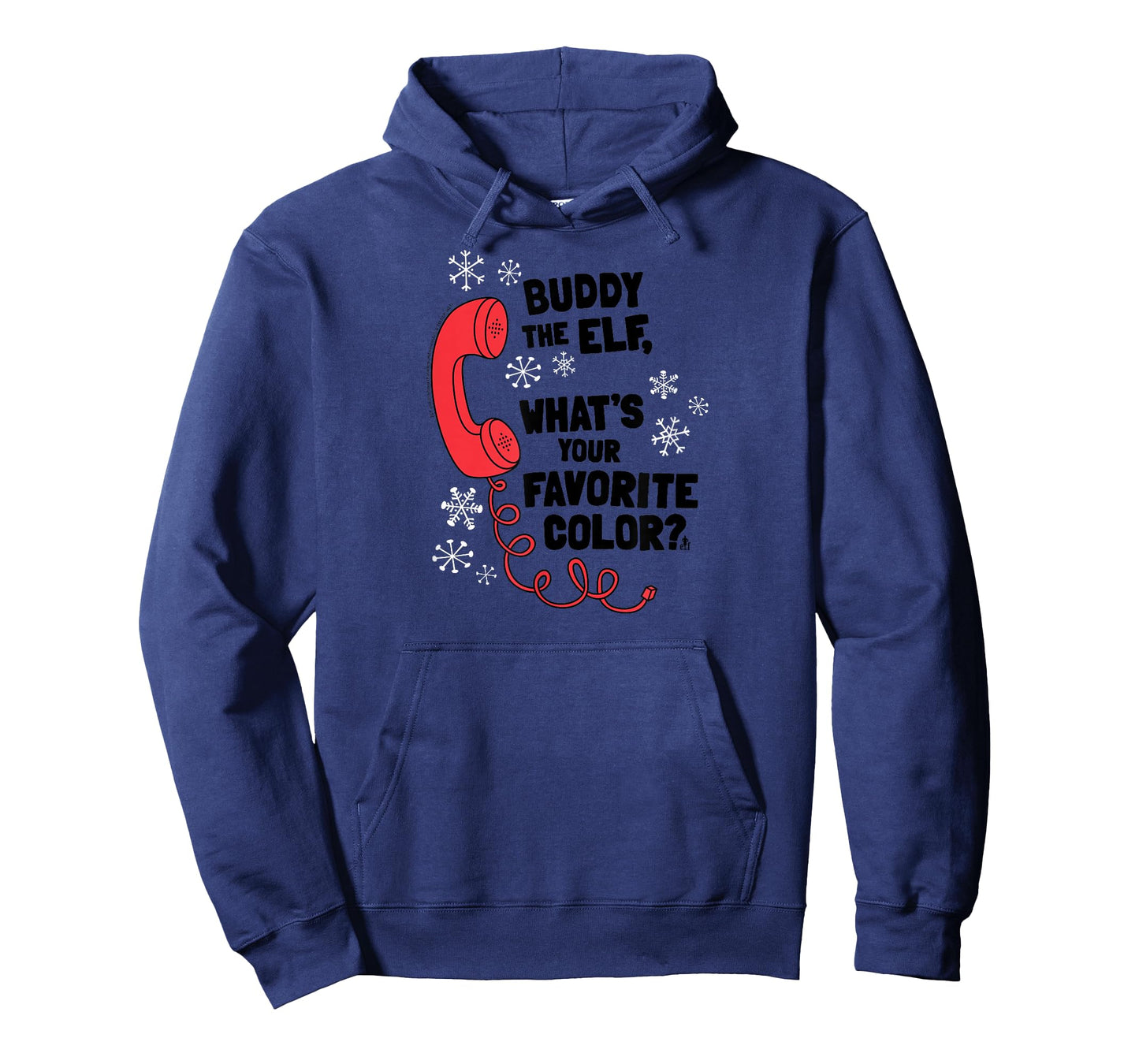 Elf What's Your Favorite Color? Phone Funny Christmas T-Shirt