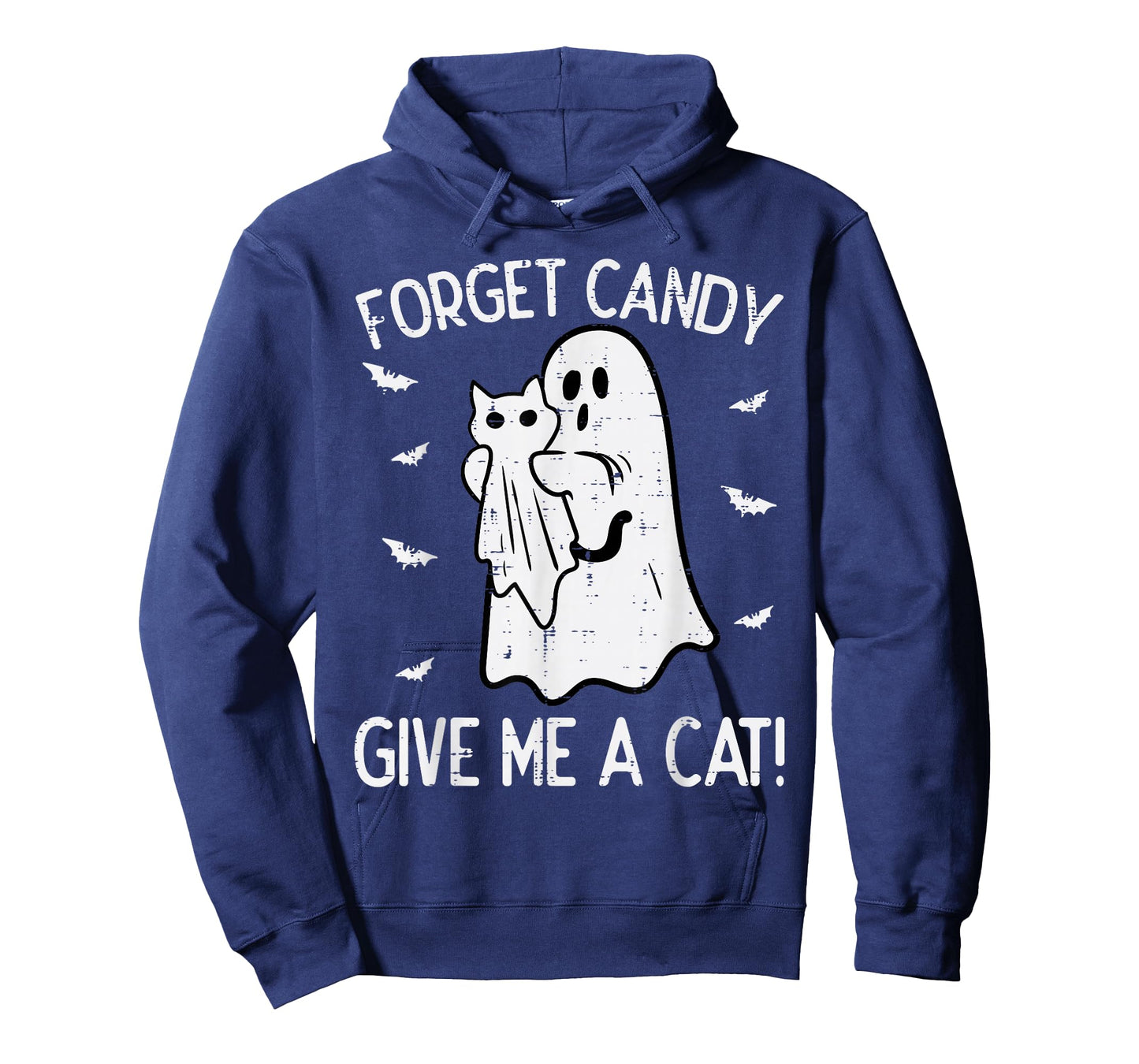 Halloween Forget Candy Give Me Cat Funny Costume Men Women T-Shirt
