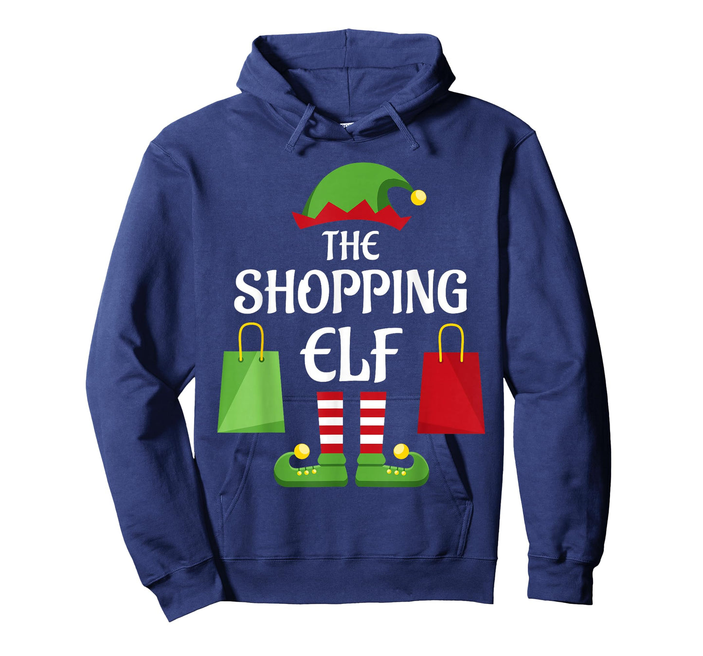 Shopping Elf Family Matching Group Christmas Shopper T-Shirt