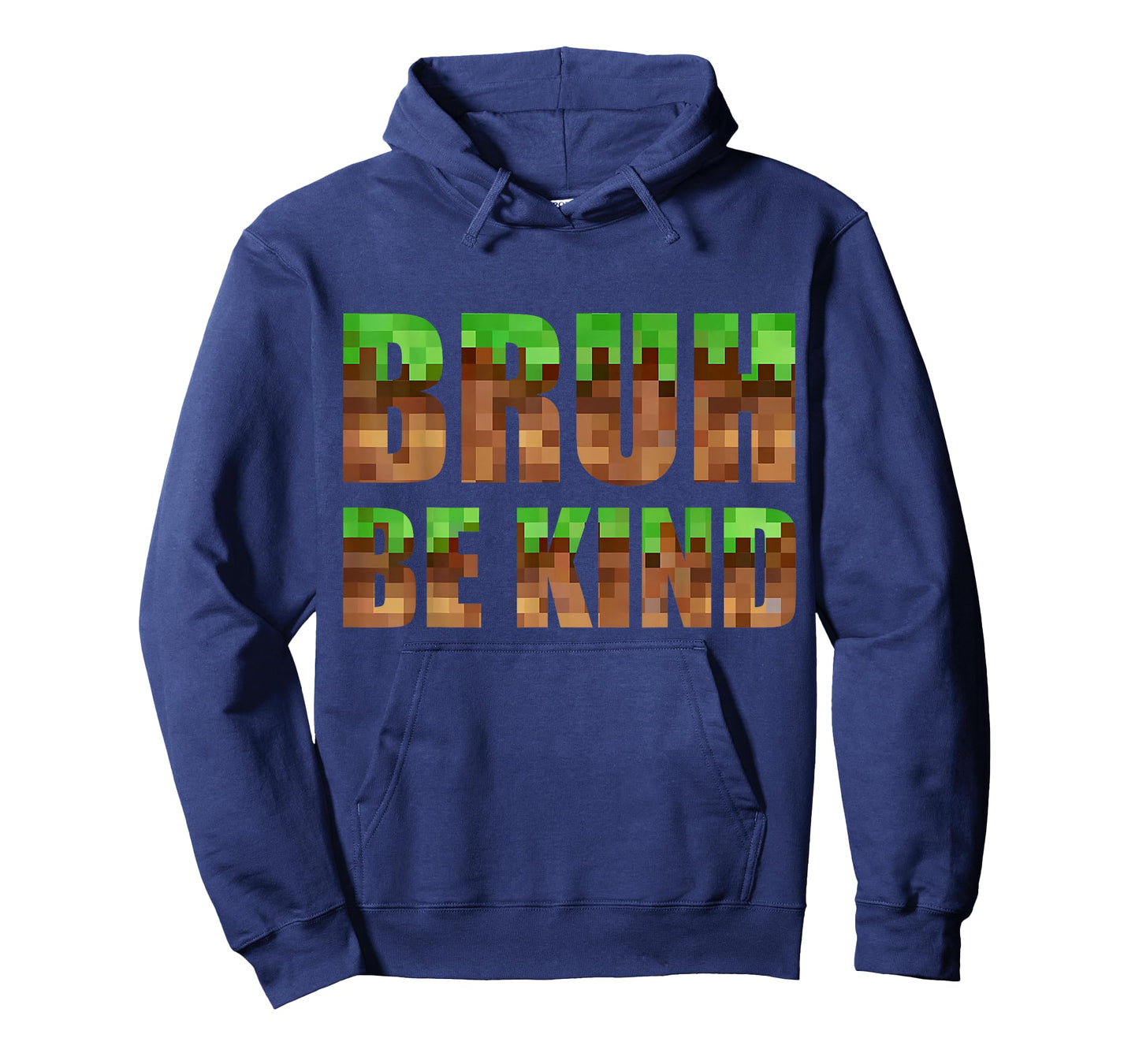 Bruh Be Kind Boys Kids Pixel Video Gamer Kindness Day Mens T-Shirt