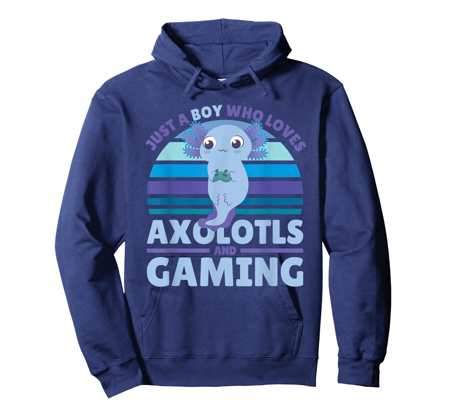 Just A Boy Who Loves Axolotls And Gaming T-Shirt