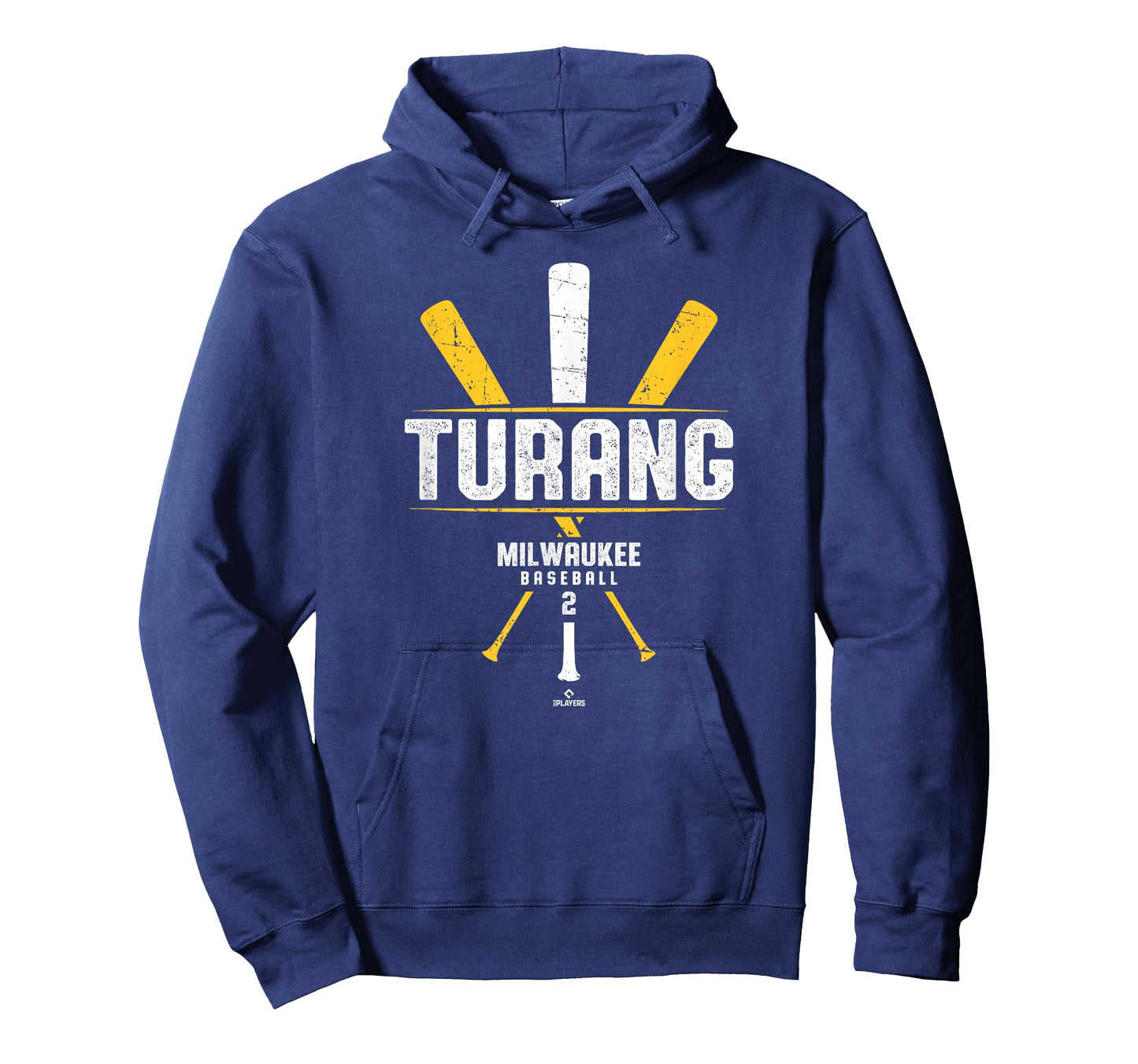 Vintage Baseball Bat Gameday Brice Turang Milwaukee Baseball T-Shirt