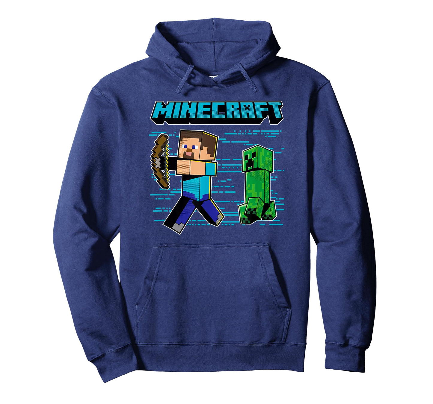 Minecraft Steve & Creeper Run Run Run T-Shirt