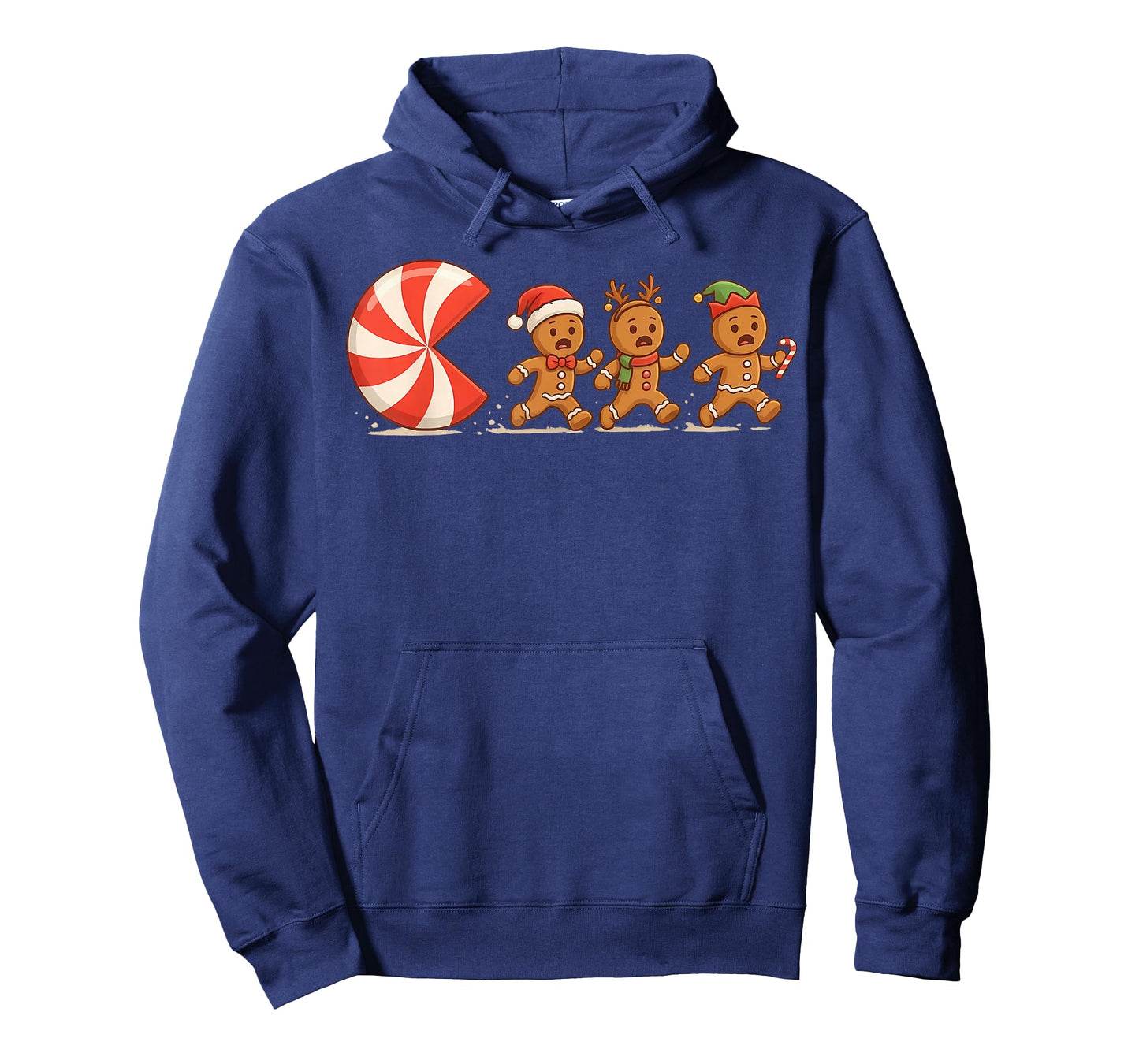 Funny Christmas Cookie Gaming Gingerbread Man Candy Cane T-Shirt