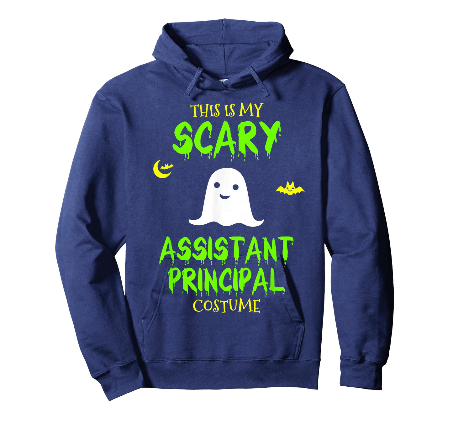 Scary Assistant Principal Costume Halloween Lazy Easy T-Shirt