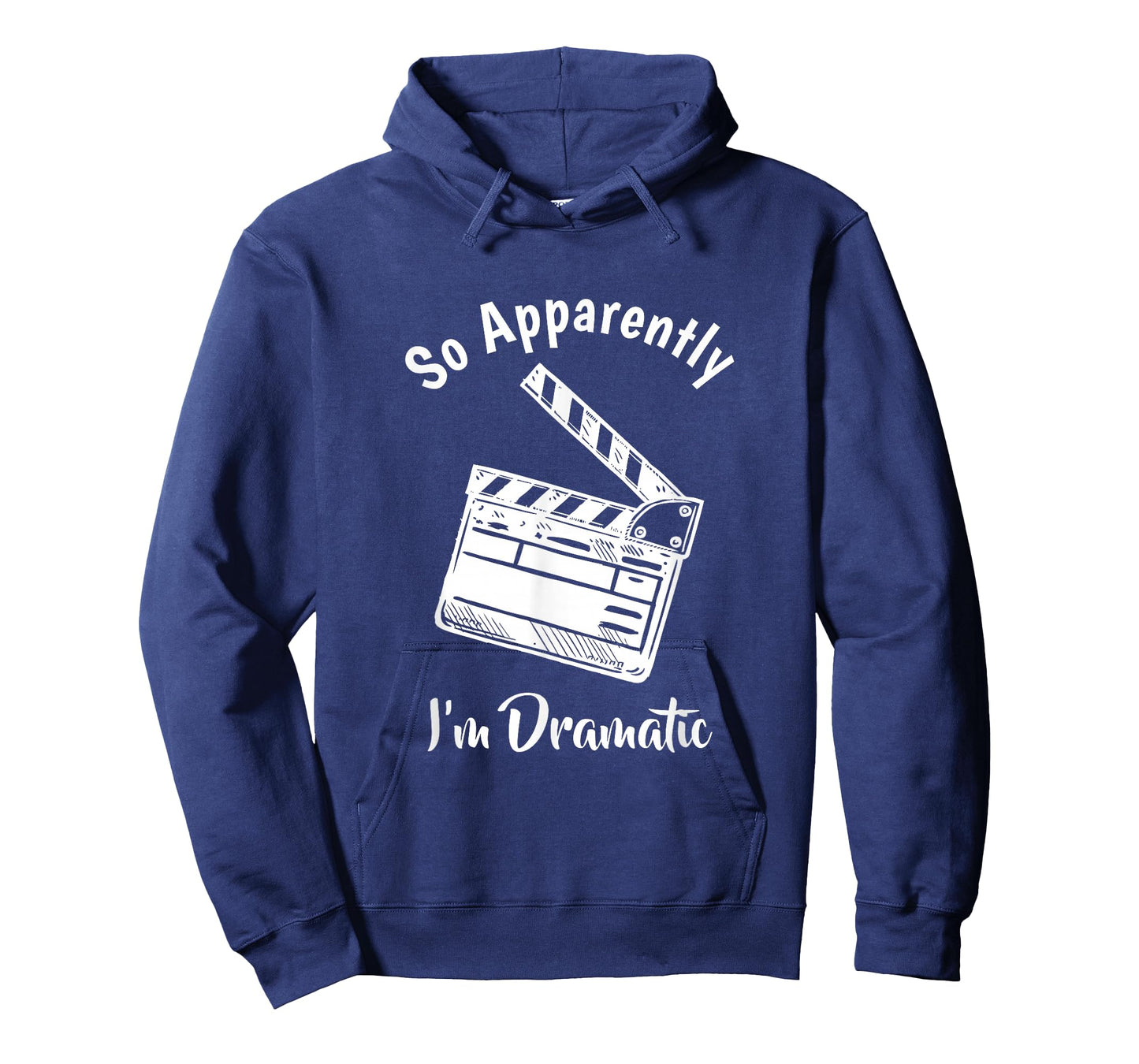 SO Apparently I'm Dramatic Funny Actor Actress Acting Gift T-Shirt Small