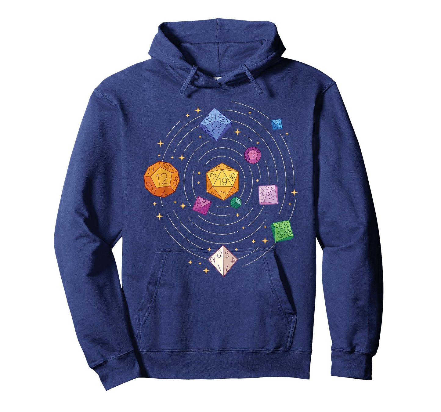 Roleplaying Games, Rotating Dice in Space RPG T-Shirt
