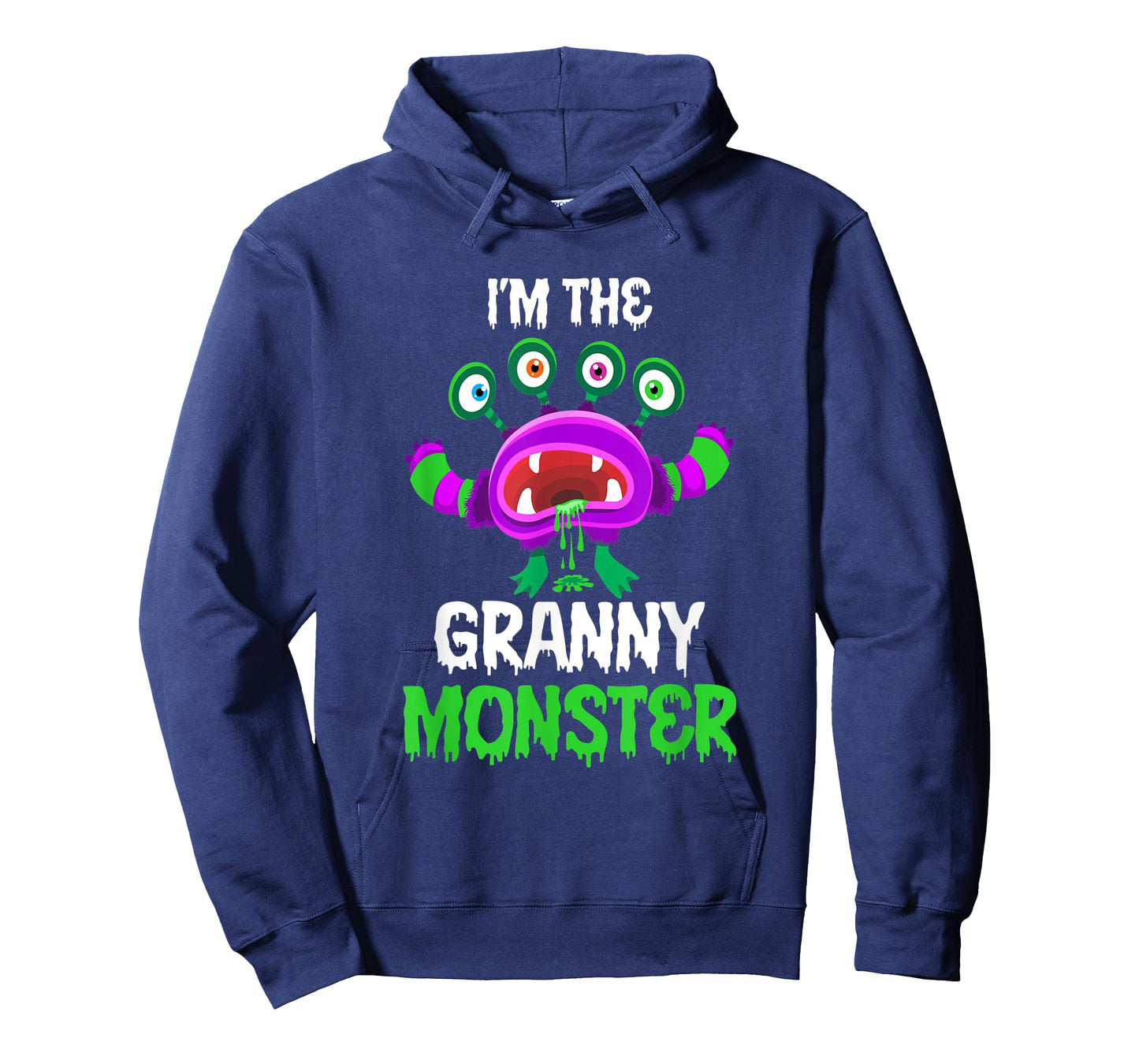 I'm The Granny Monster Matching Family Halloween T-Shirt