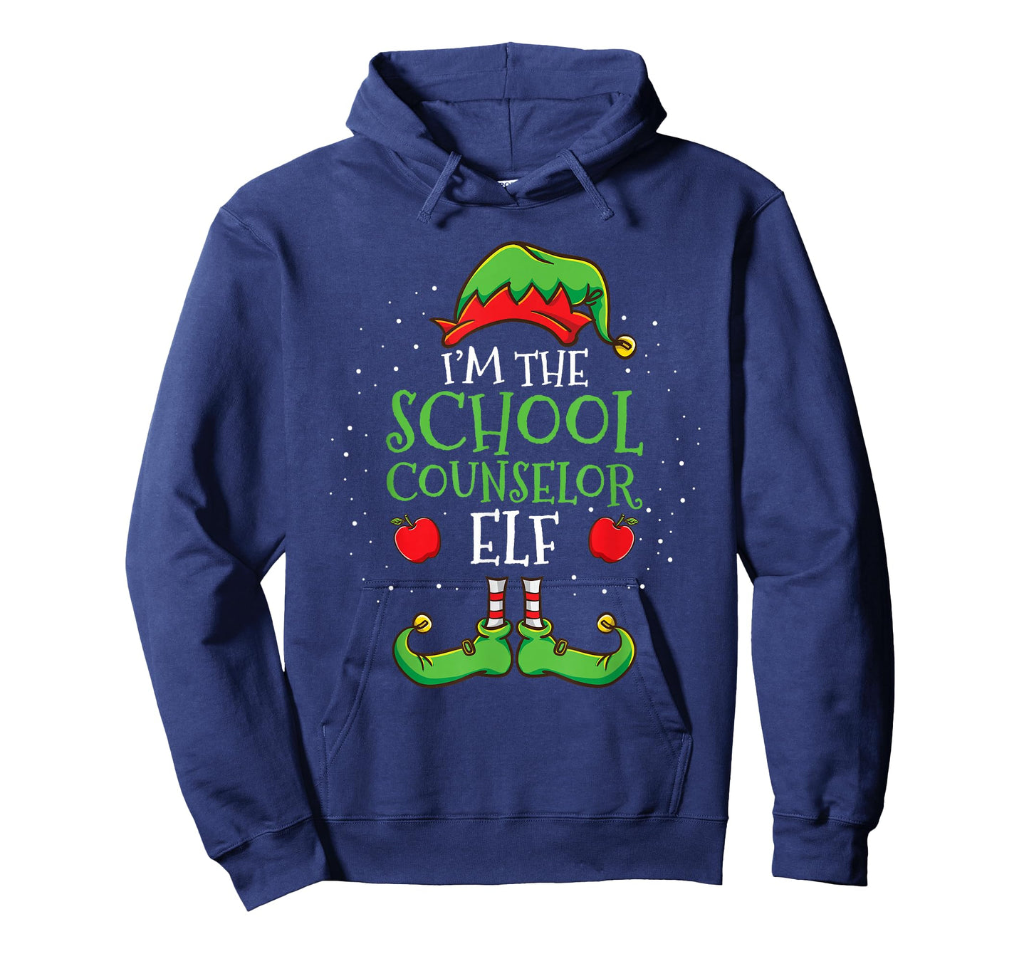 Im The School Counselor Elf Christmas T-Shirt