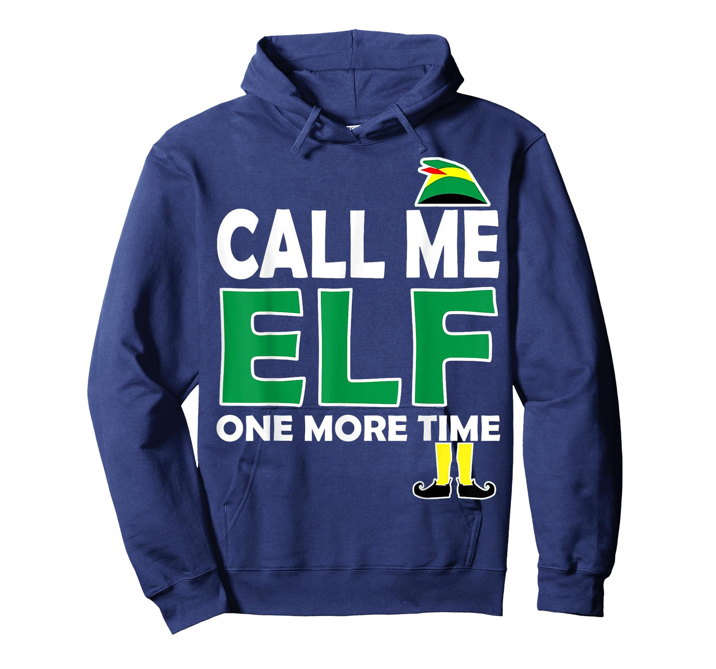 Call Me Elf One More Time Funny Bad Elf Christmas Shirt T-Shirt