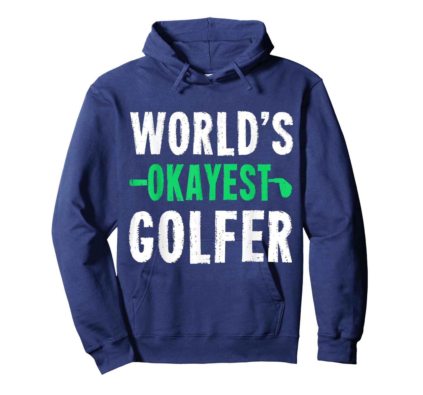 World's Okayest Golfer T-Shirt Golf Humor Gift Shirt T-Shirt