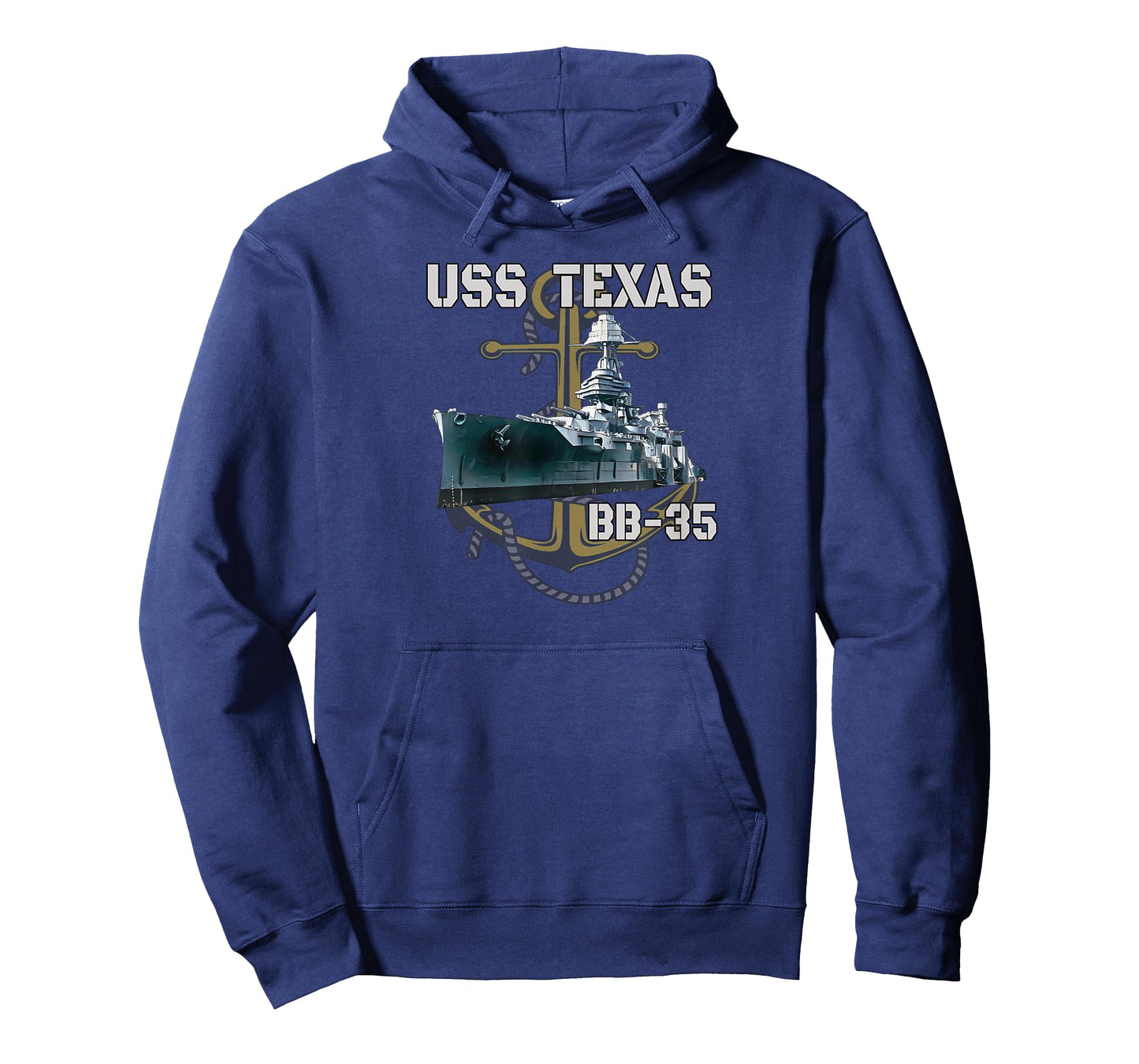 USS Texas BB-35 Battleship American WW1 Warship WW2 Veterans T-Shirt