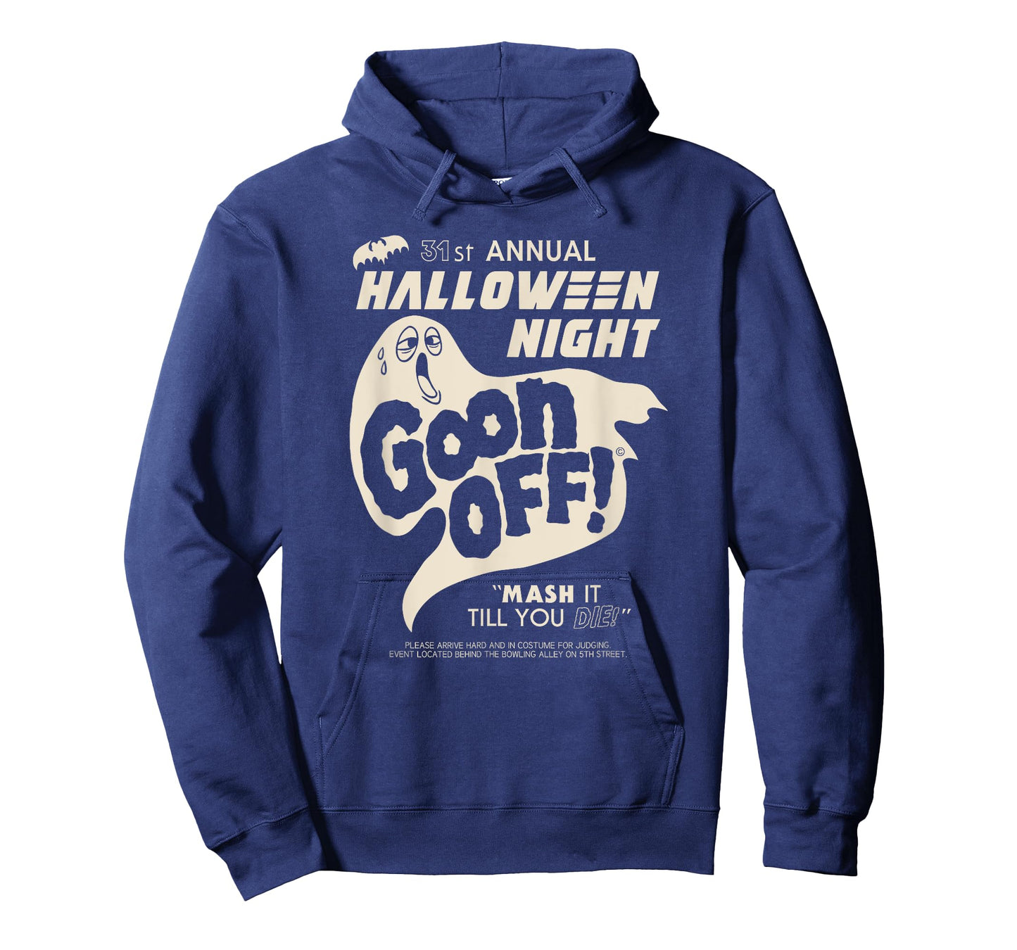 Goon Off, Halloween Night, Funny Ghost Halloween Goth T-Shirt