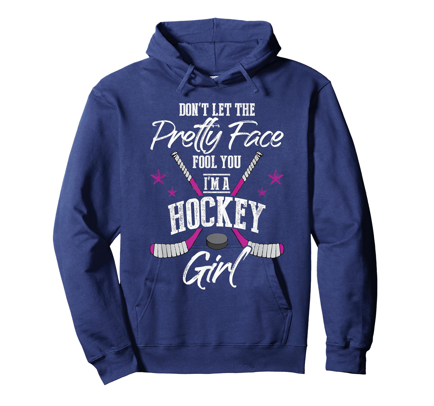 Don't Let The Pretty Face Fool You I'm A Hockey Girl Gift T-Shirt