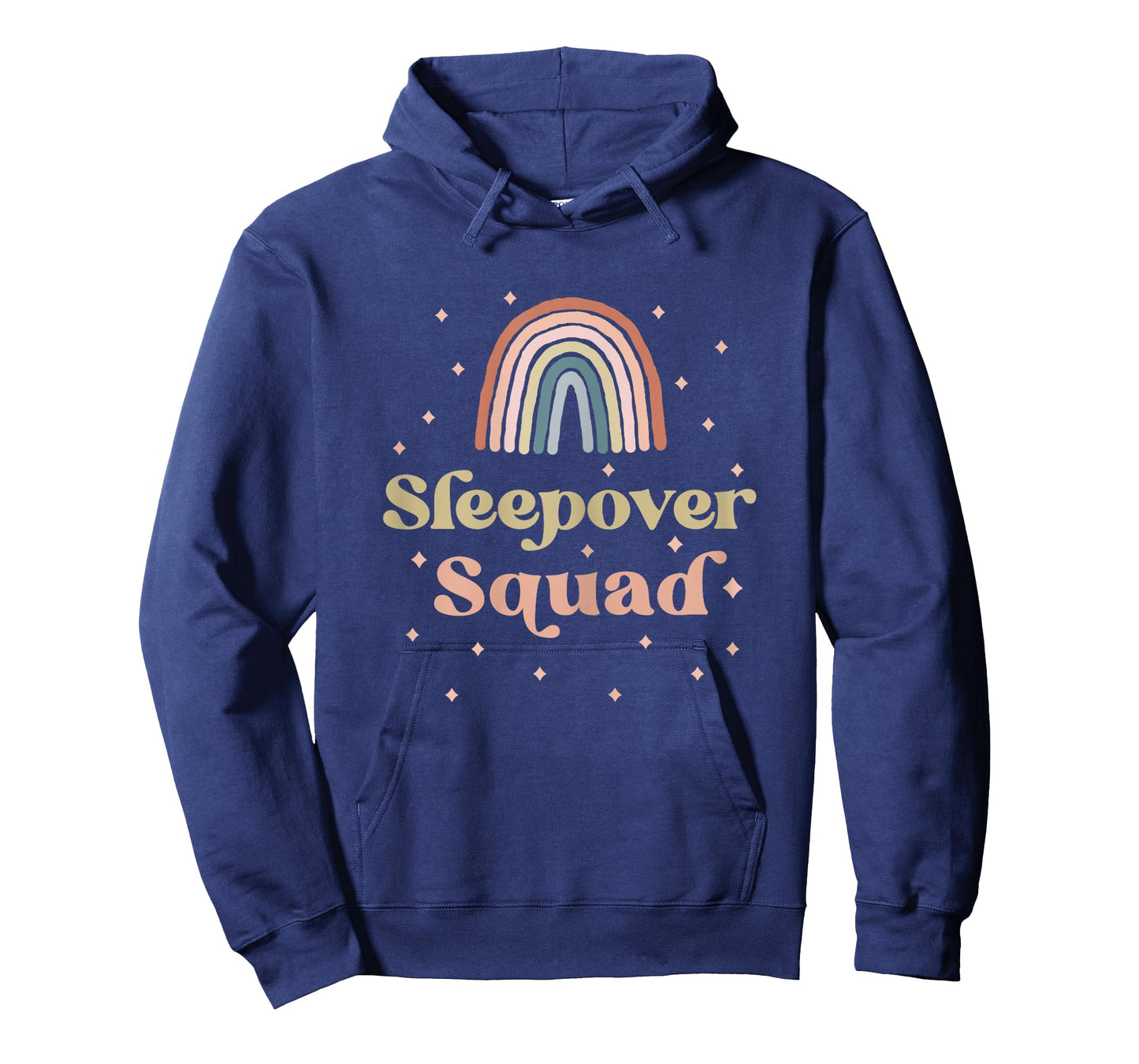 Birthday Boho Rainbow Sleepover Squad Pajamas for Girls T-Shirt