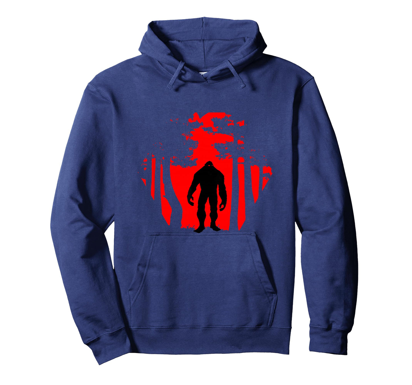 Scary Bigfoot in the woods T-Shirt
