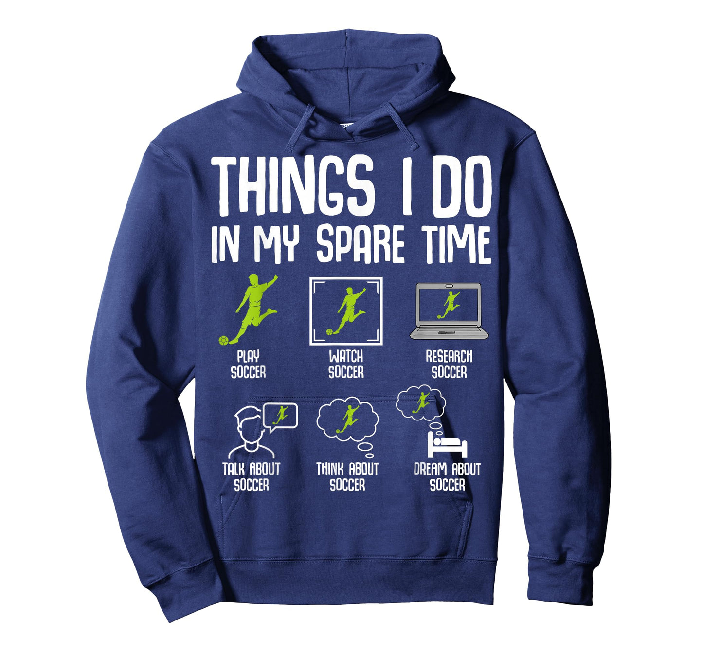Things I Do in my Spare Time Soccer Boys Kids Youth Men T-Shirt
