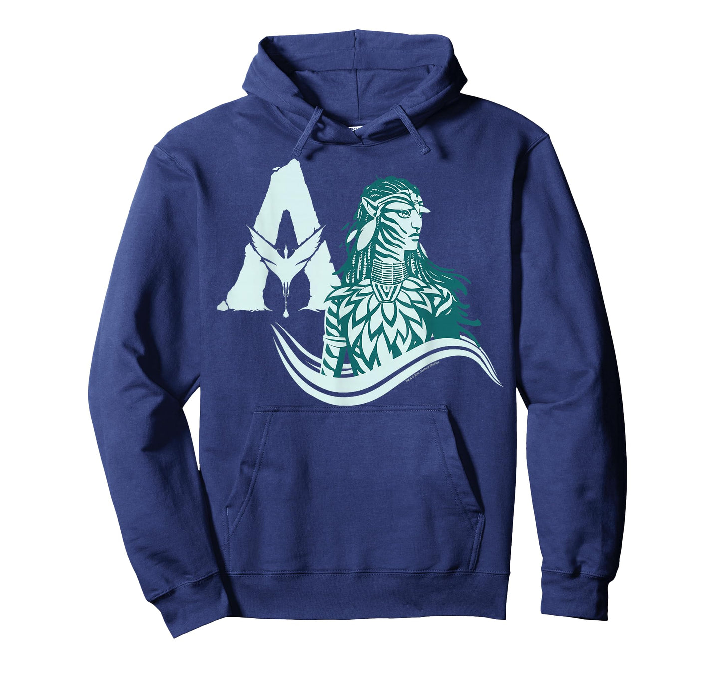 Avatar: Fire and Ash Neytiri Avatar Distressed Logo T-Shirt