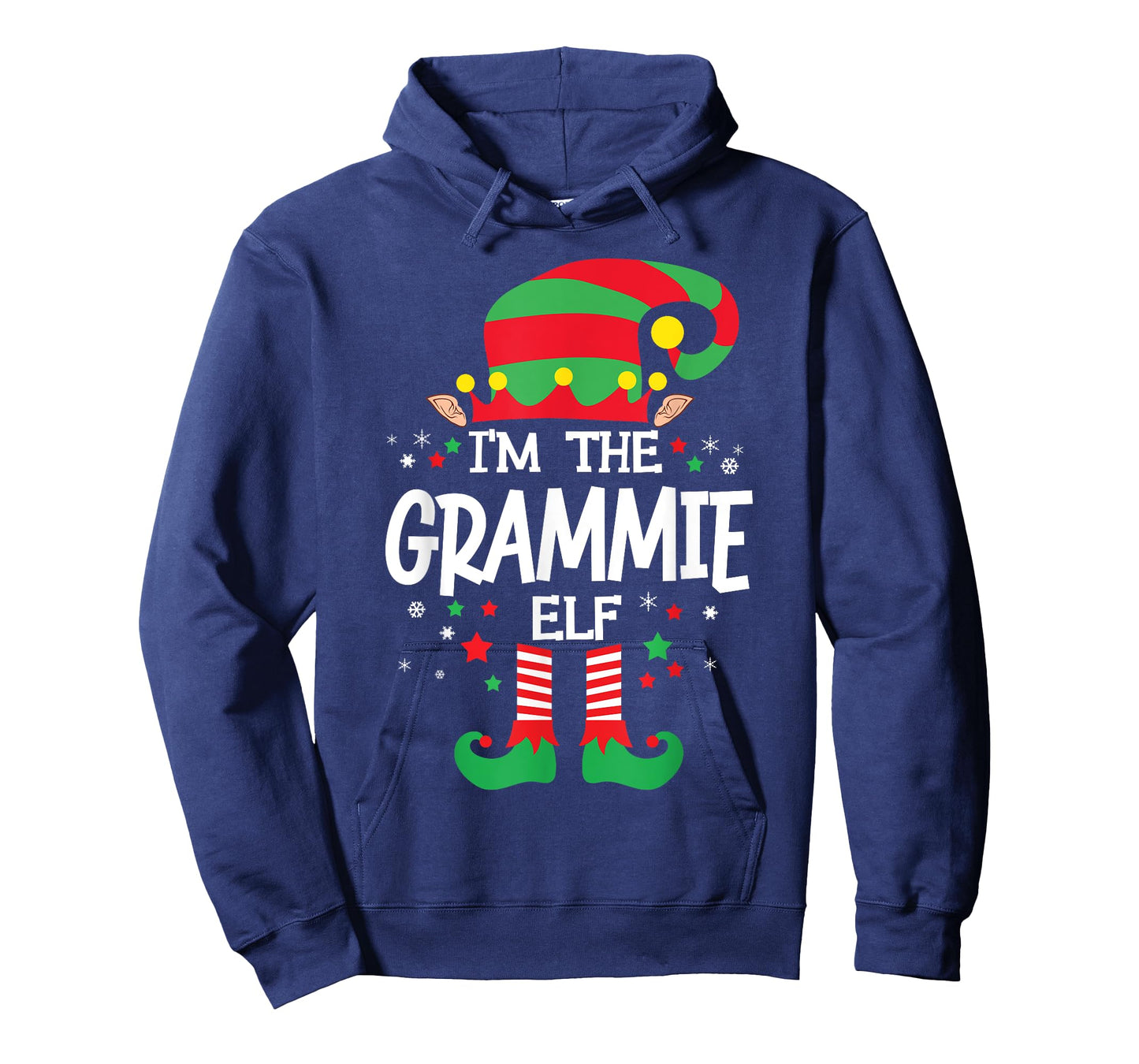 I'm the Grammie Elf Family Group Matching Christmas Pajama T-Shirt