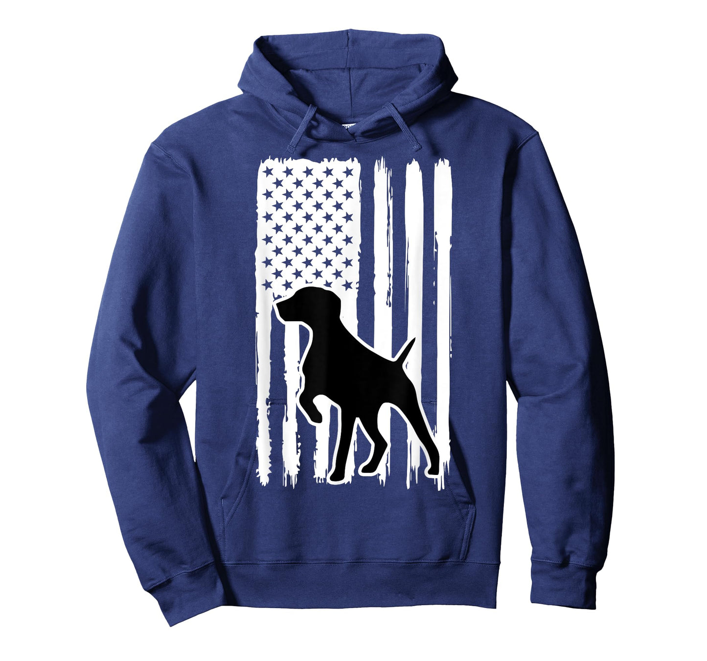 German Shorthaired Pointer American Flag USA Patriot T-Shirt