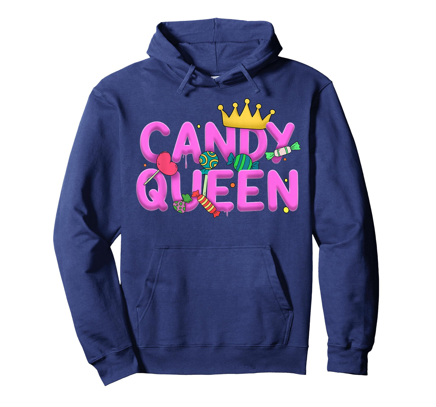 Cool Candy Queen Art For Women Girls Candy Lollipop Lovers T-Shirt