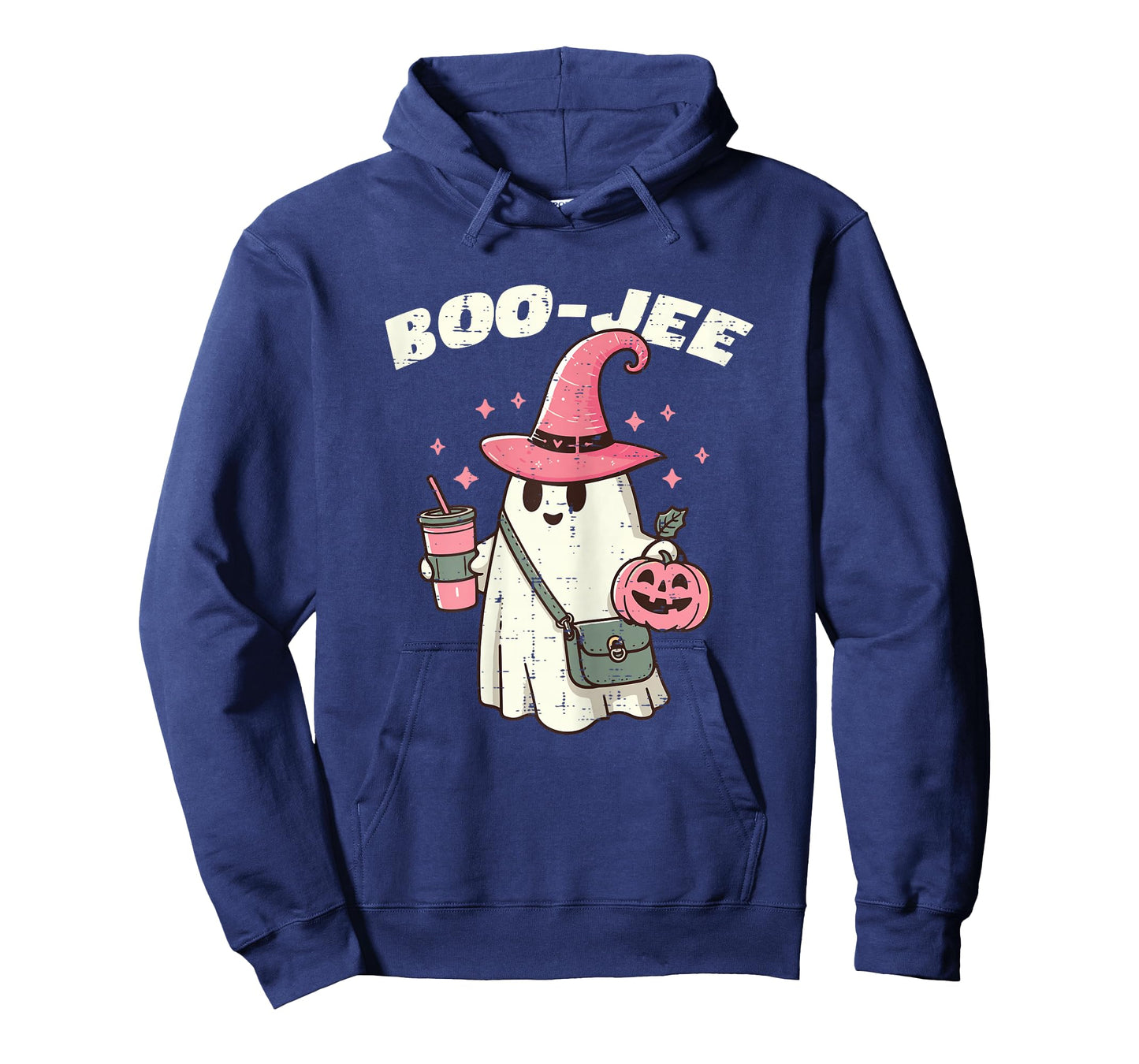 Boo-Jee Ghost Funny Halloween Women Girls Kids Teens T-Shirt