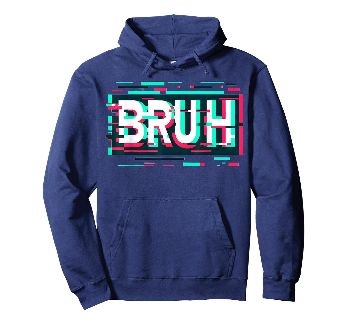 Glitch Aesthetic Gamer Bruh Meme Boys Mens Funny Saying T-Shirt