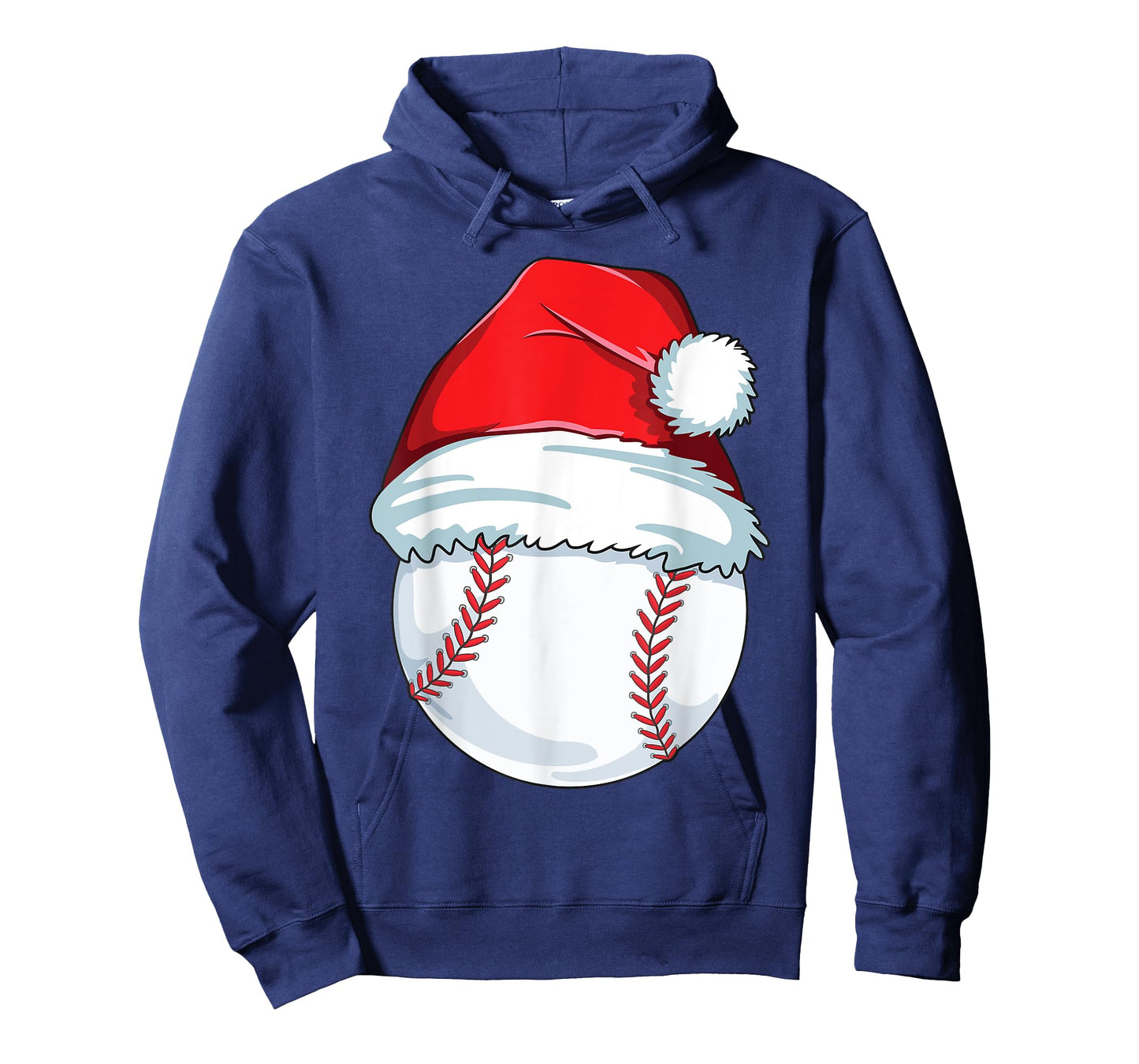 Christmas Baseball Xmas Santa Hat Ball Kids Boys Men T-Shirt