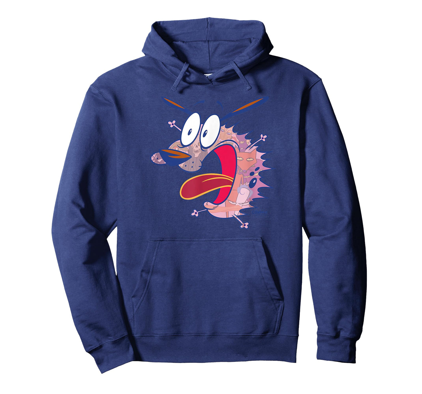 Courage The Cowardly Dog Evil Inside T-Shirt Small
