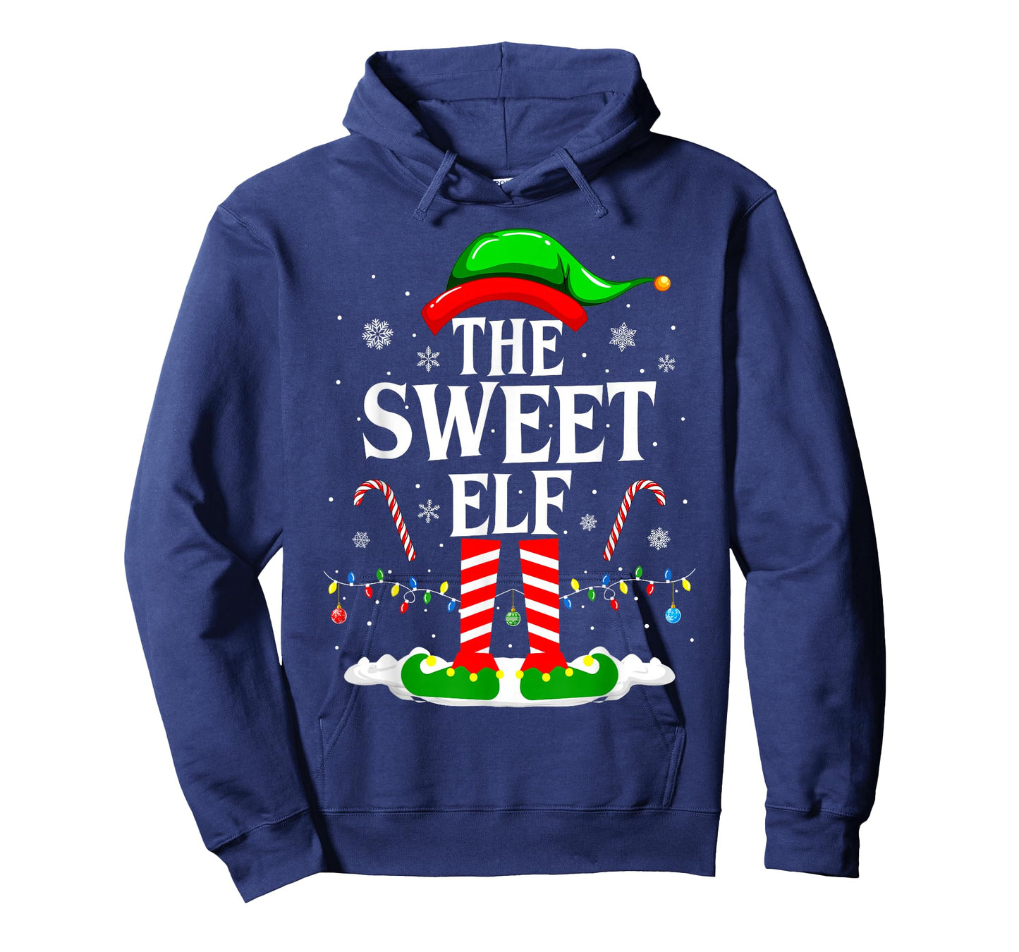 The Sweet Elf Xmas Funny Matching Family Group Christmas T-Shirt