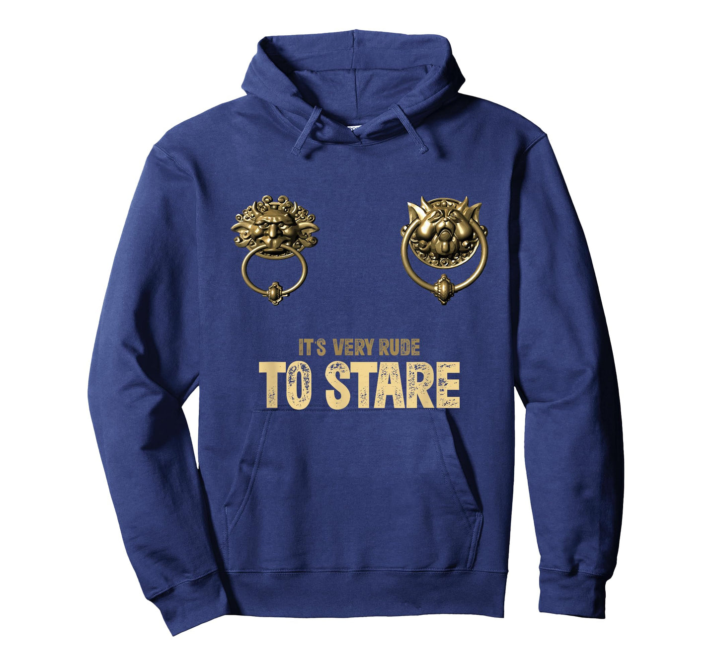 It's Very Rude to Stare Labyrinth Door Knocker T-Shirt