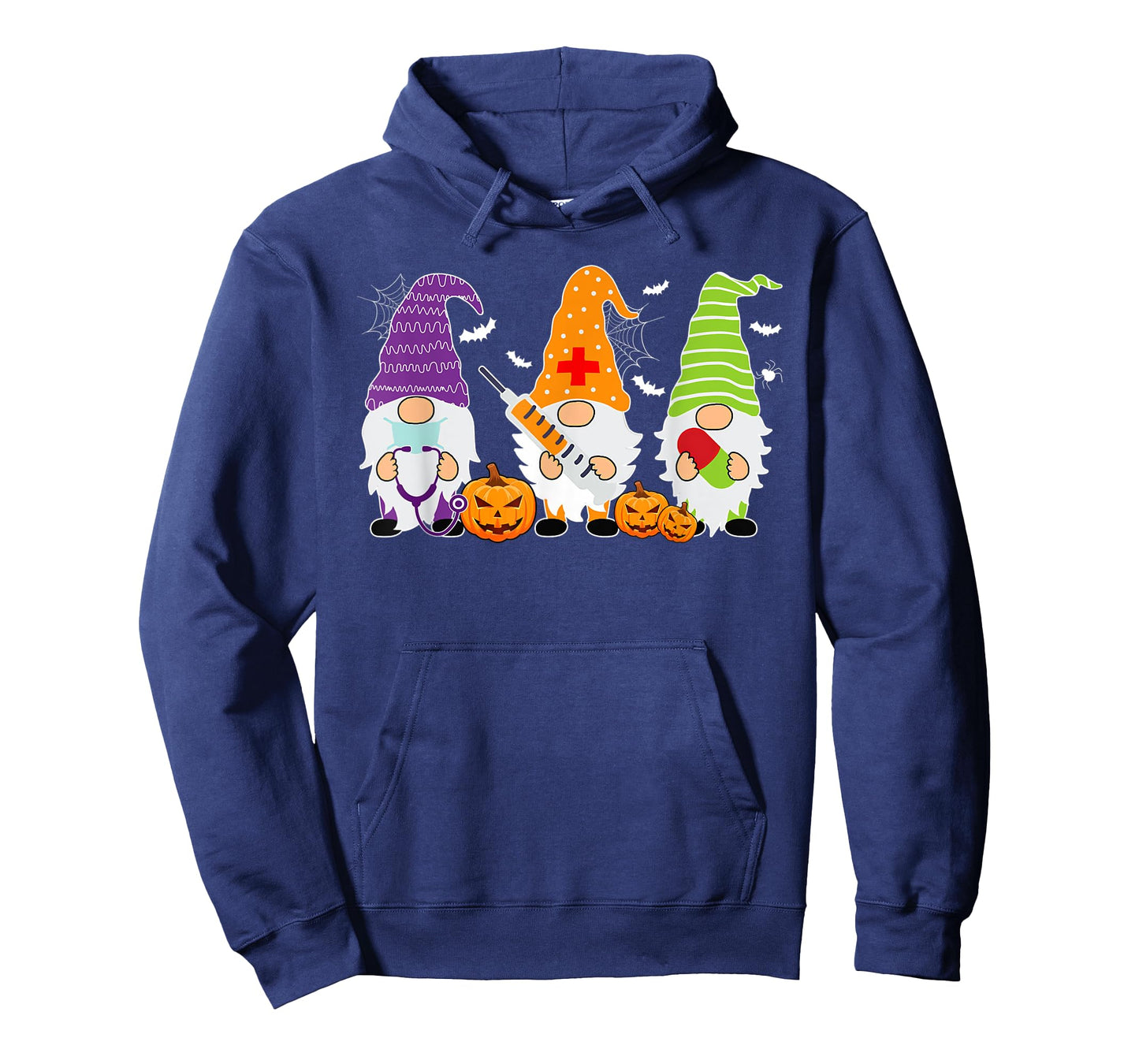 Halloween Gnome Nurse Costume Nursing Women Men T-Shirt