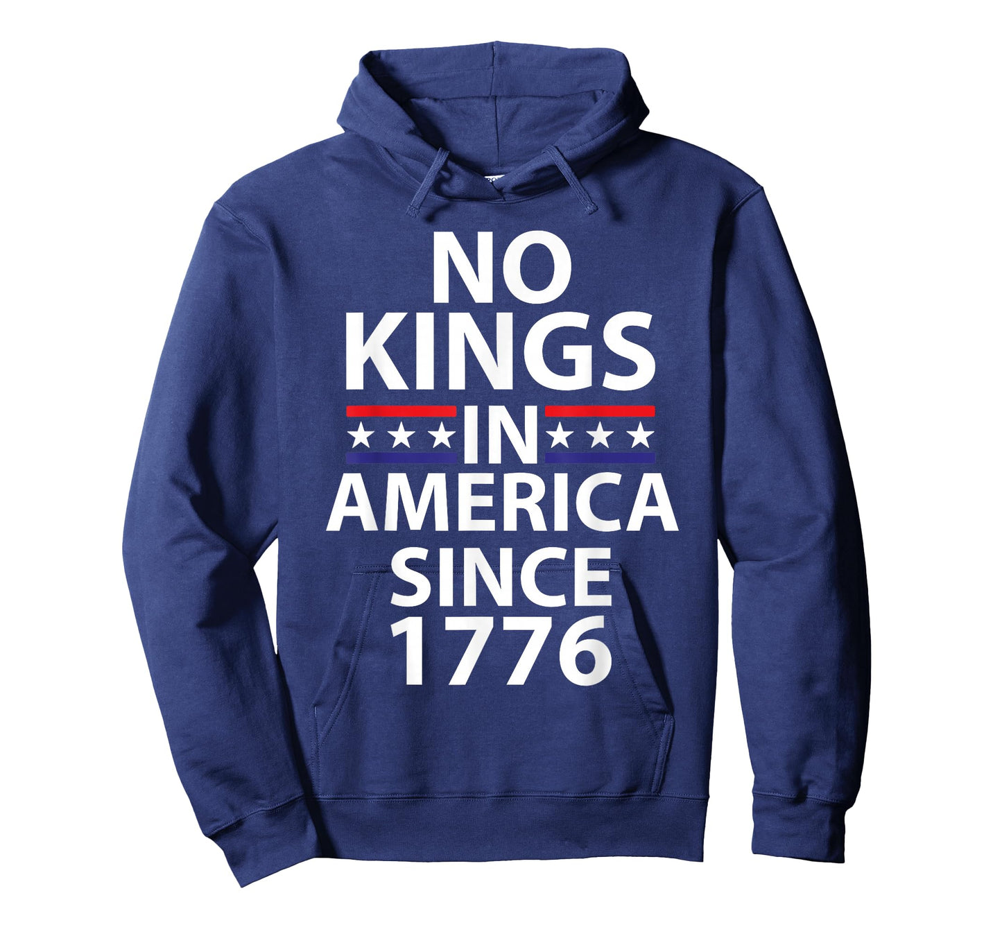 No Kings In America Since 1776 Independence Vibe T-Shirt