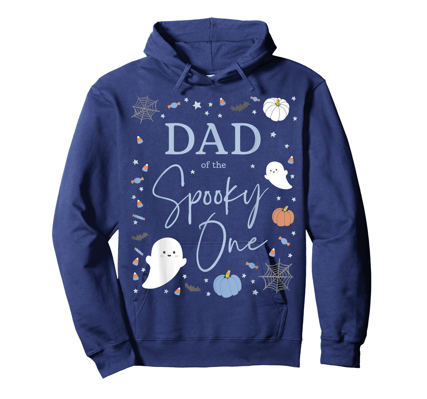 Dad of the Spooky One First Birthday Blue Boy 1st Halloween T-Shirt