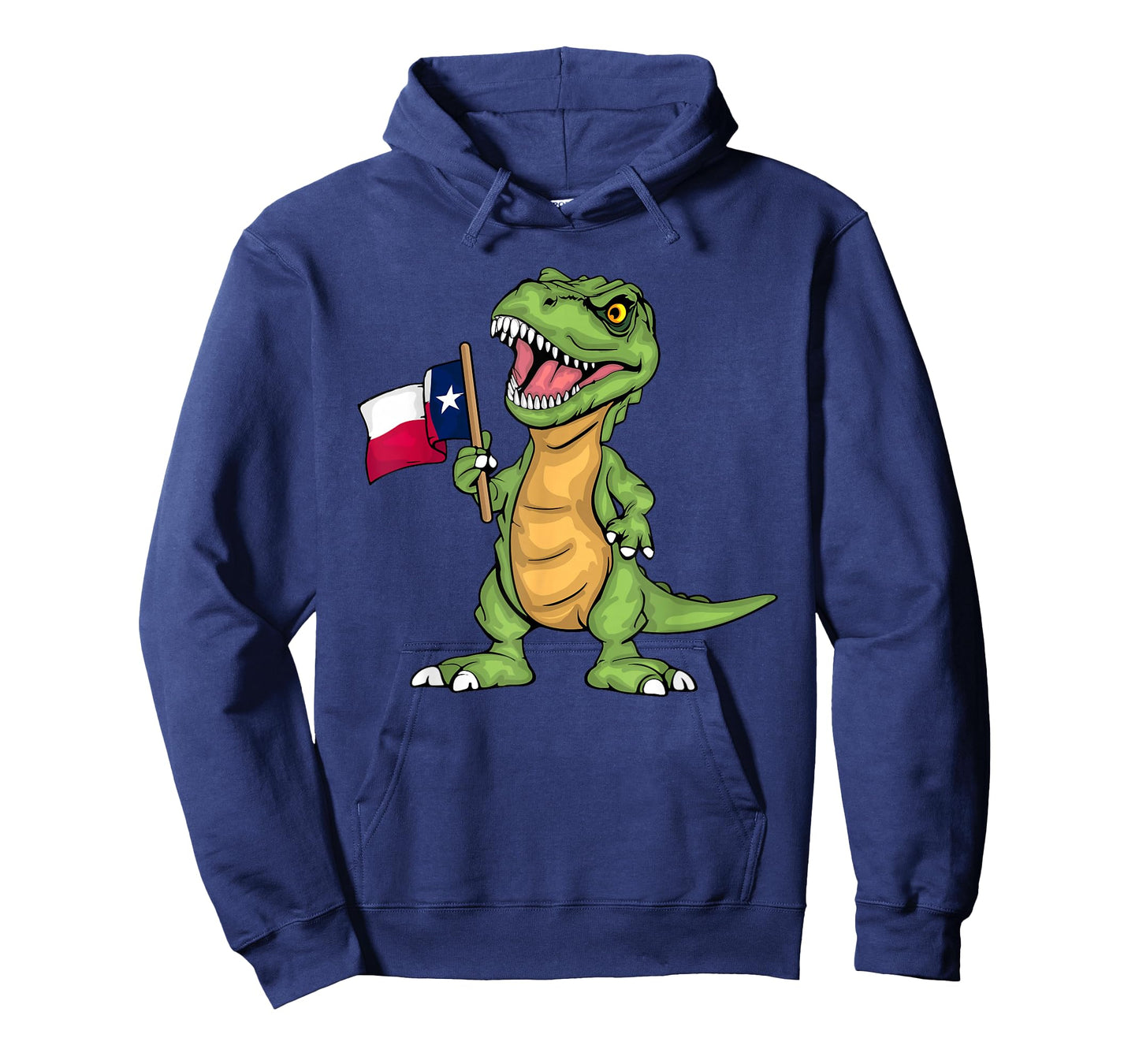 Texas Lover Kids Dinosaur Lover USA Texas Flag T-Shirt