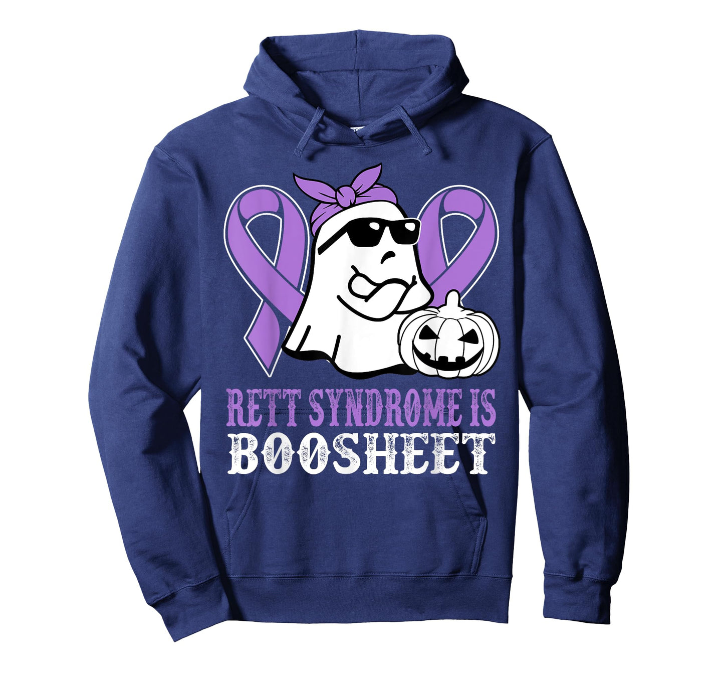 Rett Syndrome Is Boo Sheet Rett Syndrome Warrior Halloween T-Shirt