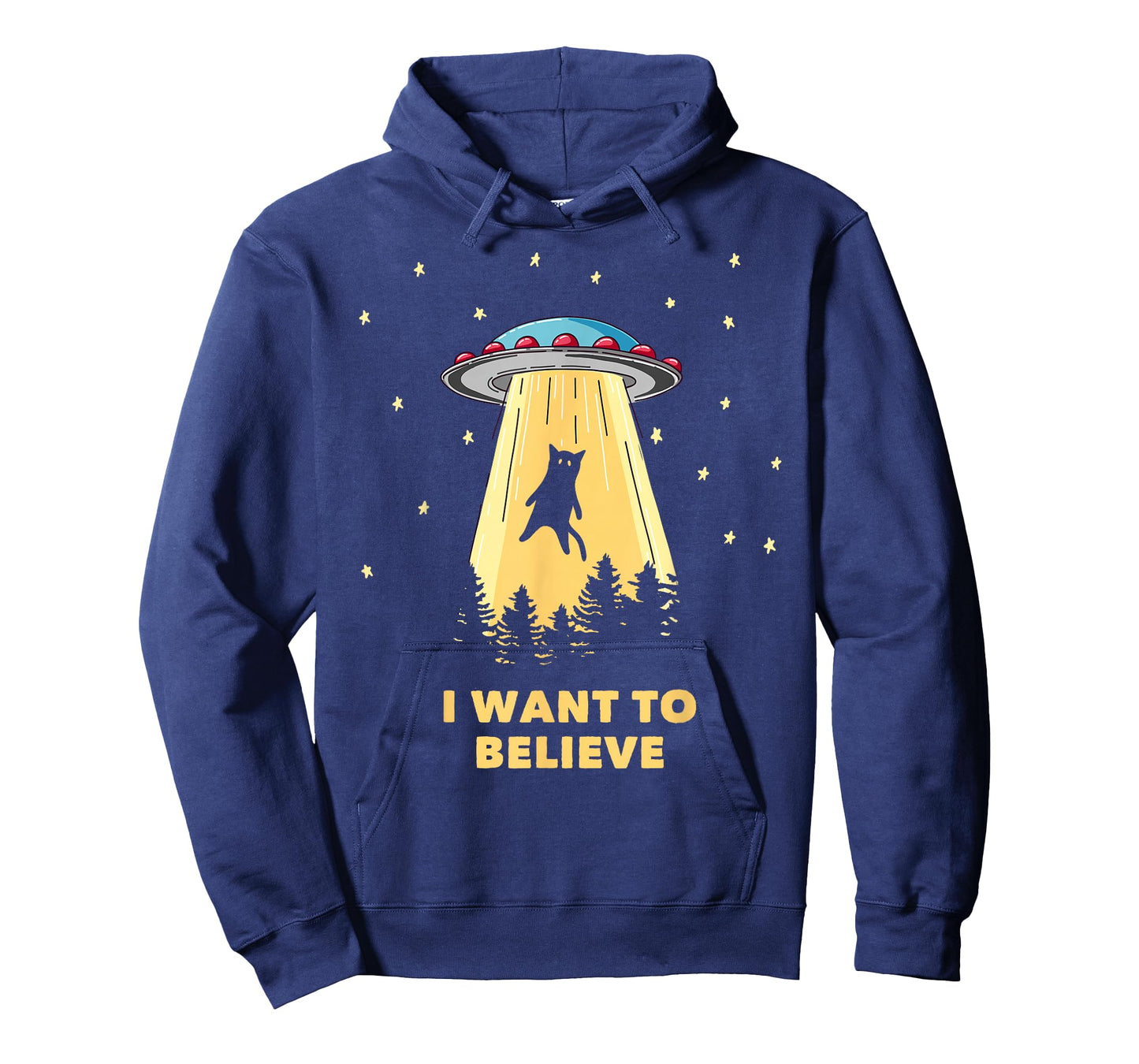 Area 51 UFO Hunter Tee Alien Abduction I Want To Believe T-Shirt