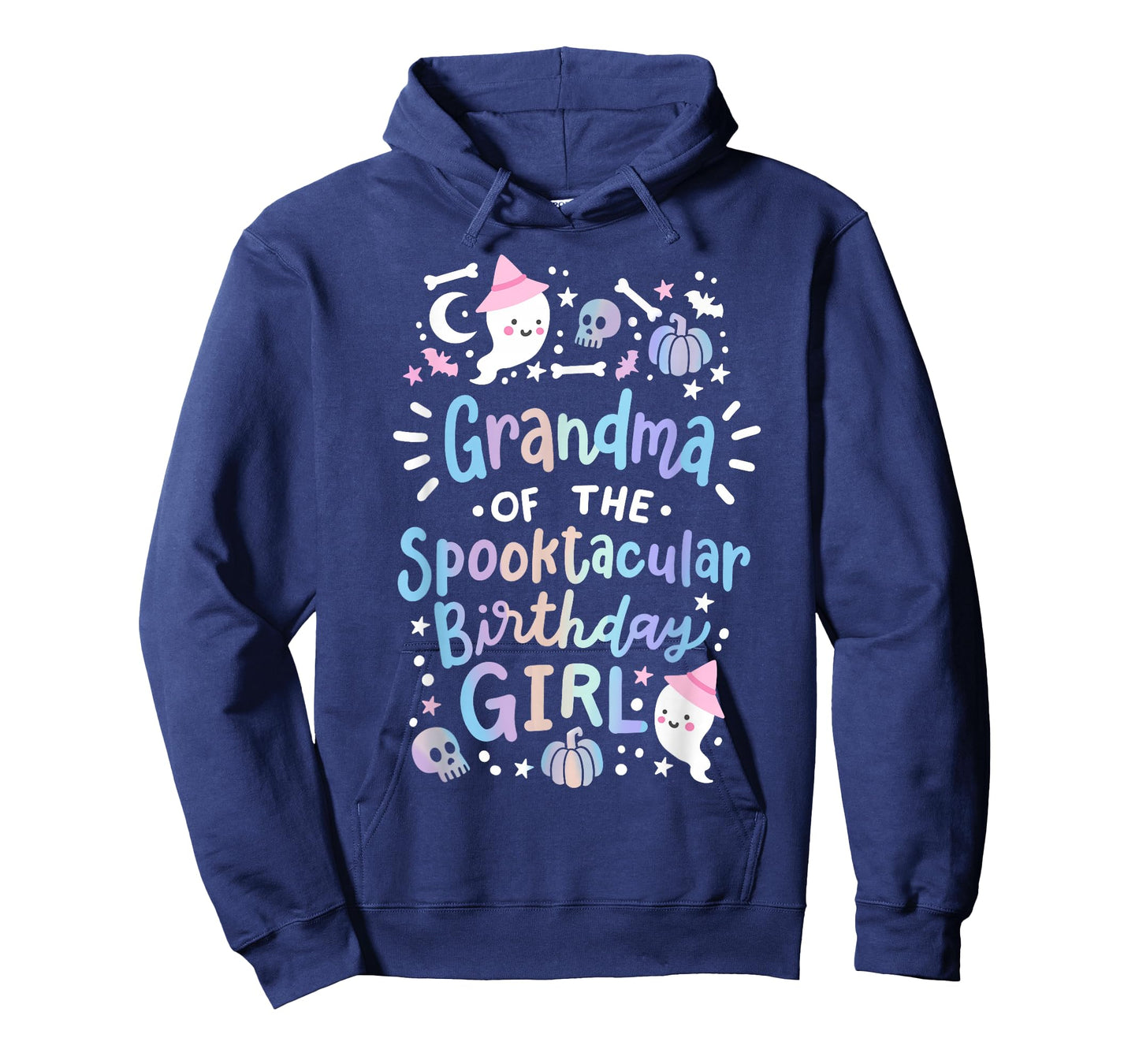 Grandma of the Spooktacular Birthday Girl Halloween Family T-Shirt