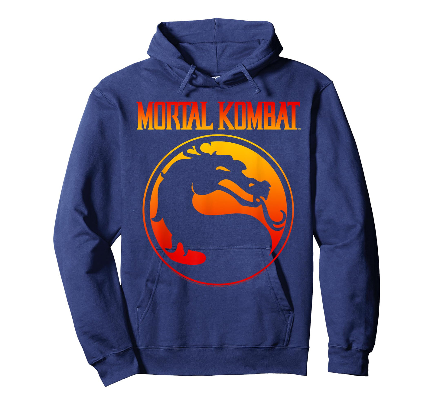 Mortal Kombat Klassic Dragon Gradient Logo Video Game T-Shirt