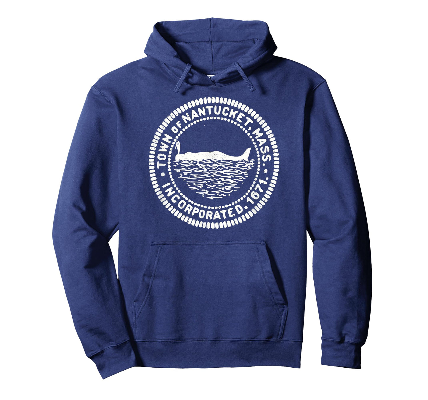 NANTUCKET MASSACHUSETTS FLAG SEAL T-Shirt