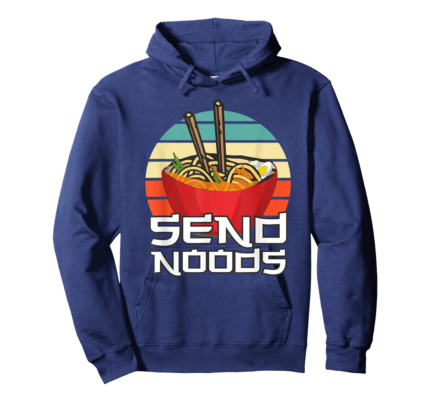 Send Noods Funny Japanese ramen noodle bowl vintage anime T-Shirt