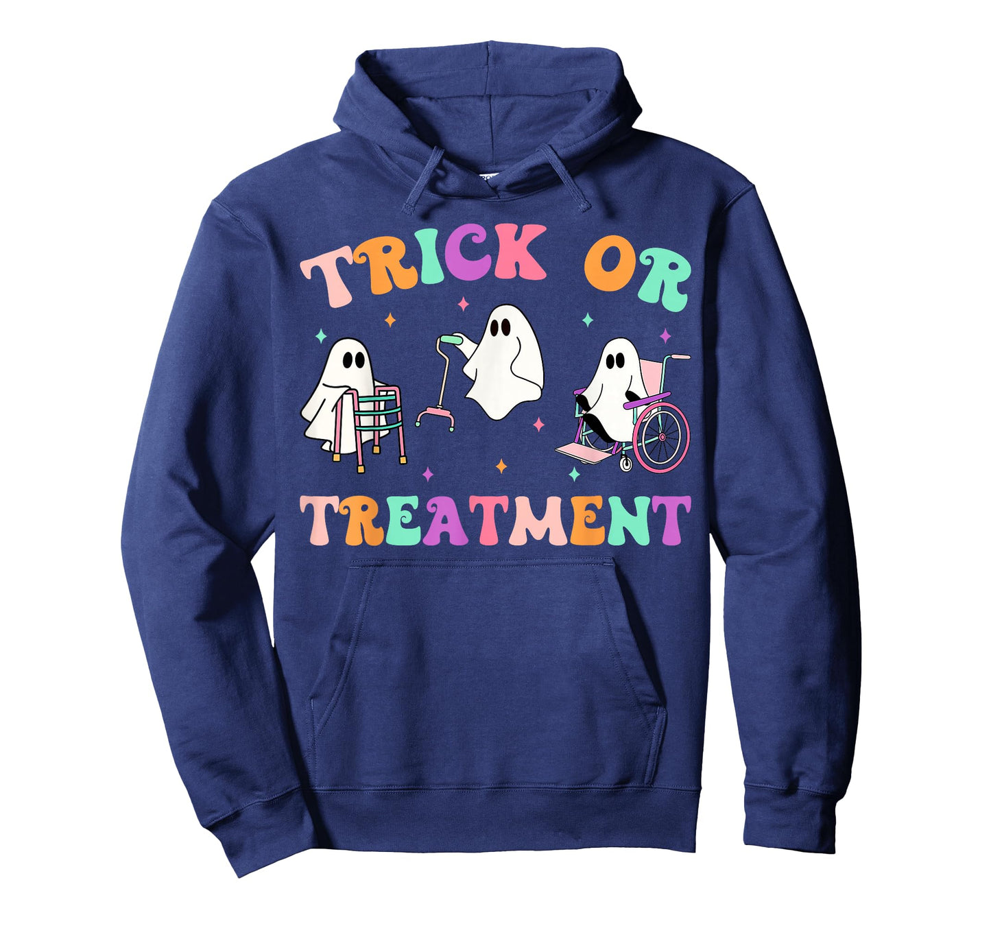 Trick Or Treatment PT Physical Therapy Ghost Halloween T-Shirt