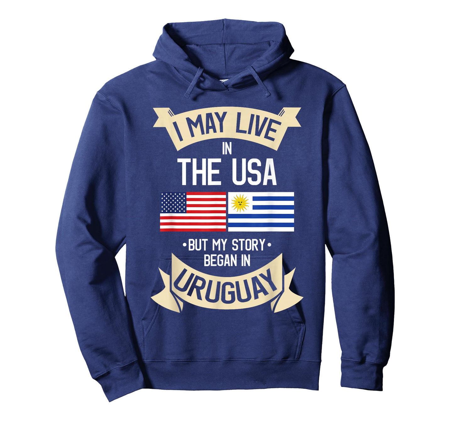Uruguay American Flag USA Uruguayan Roots Gifts T-Shirt