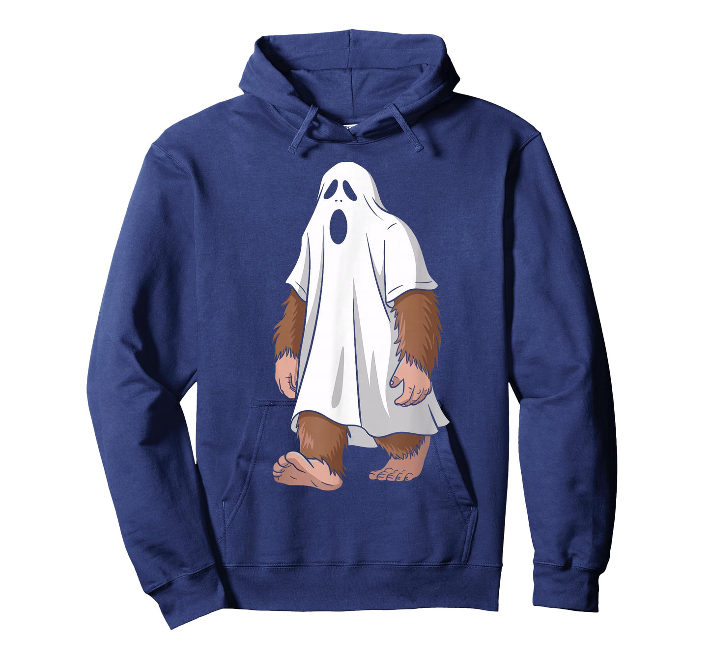 Funny Ghost Bigfoot Lovers Spooky Halloween Costume T-Shirt