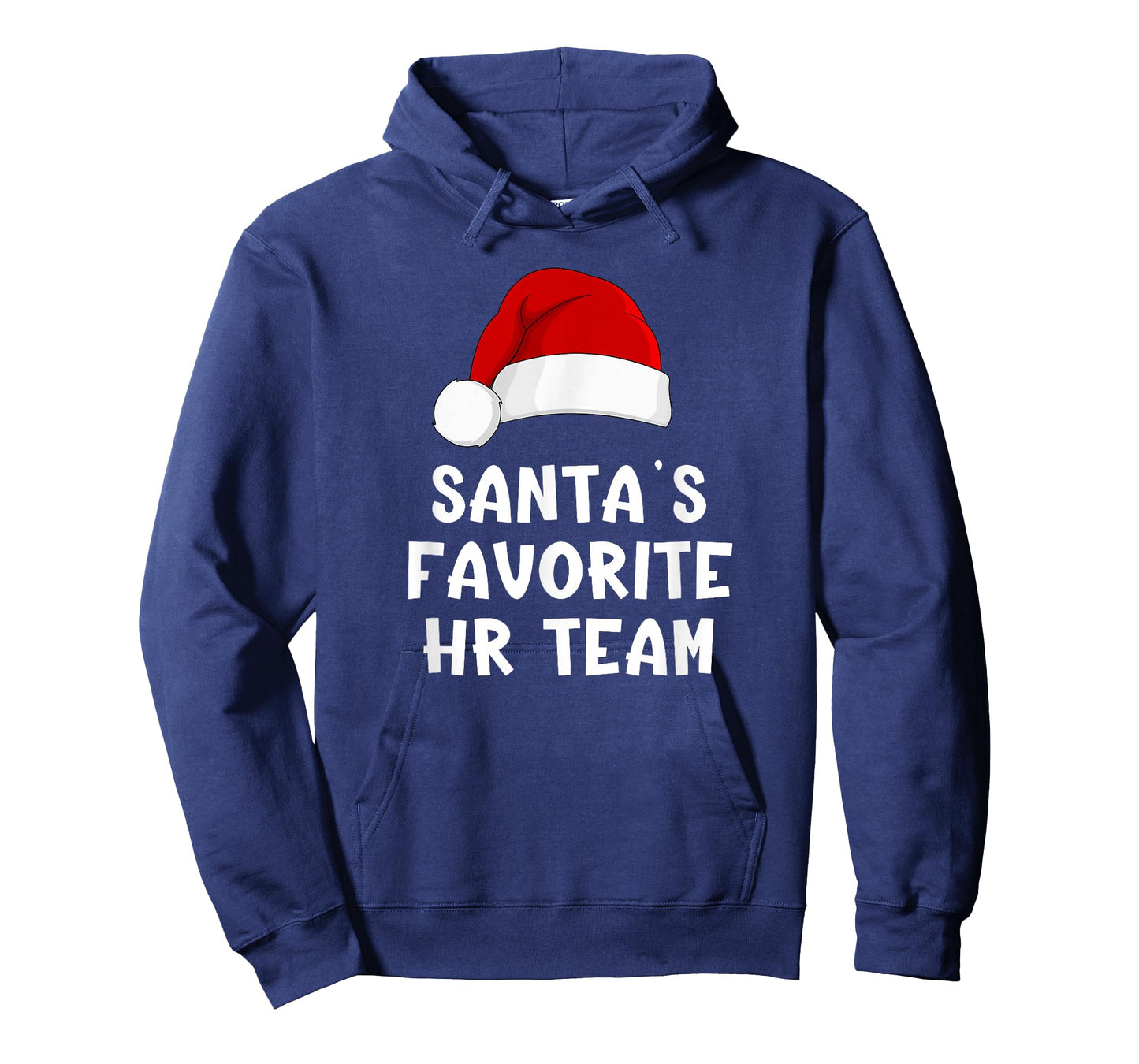 Christmas Santa's Favorite HR Team Funny Human Resources T-Shirt