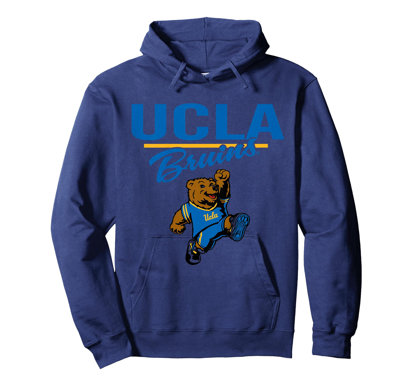 Kids UCLA Bruins Kid's Joe Bruin Mascot White Officially Licensed T-Shirt
